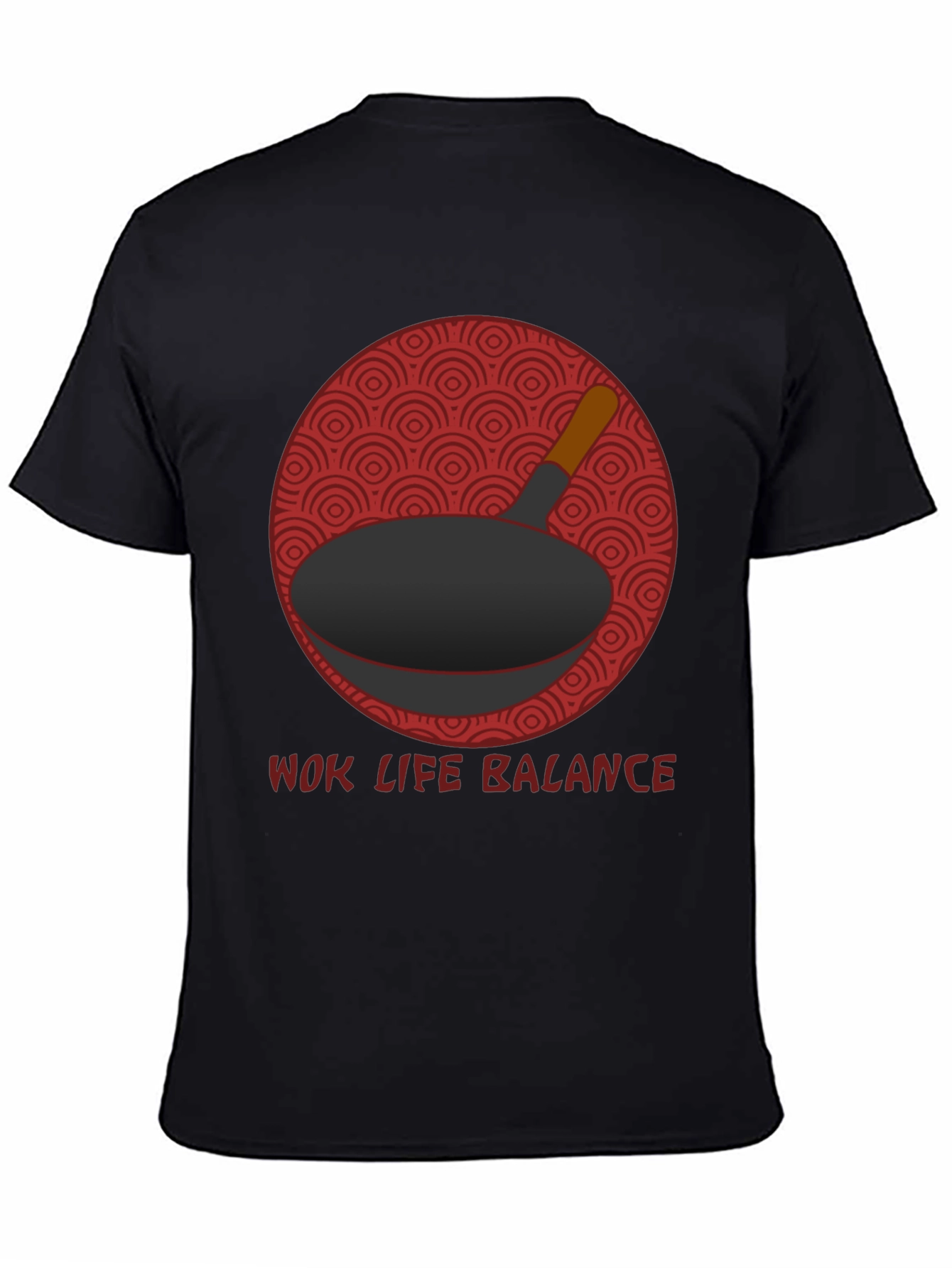 Wok Life Balance T-Shirt - Culinary Design