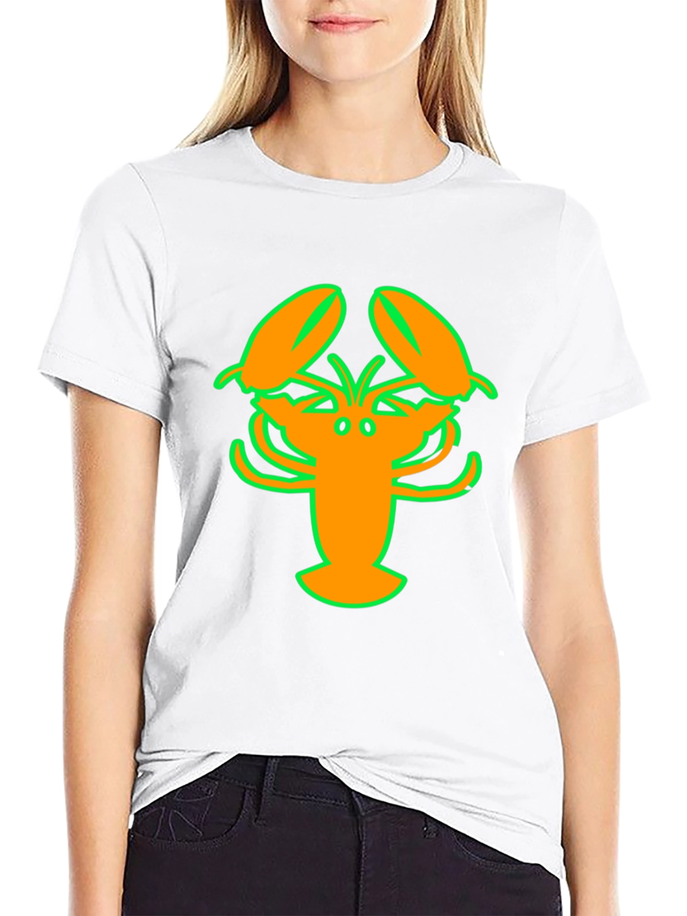 Lobster Graphic T-Shirt - Bright & Bold Design