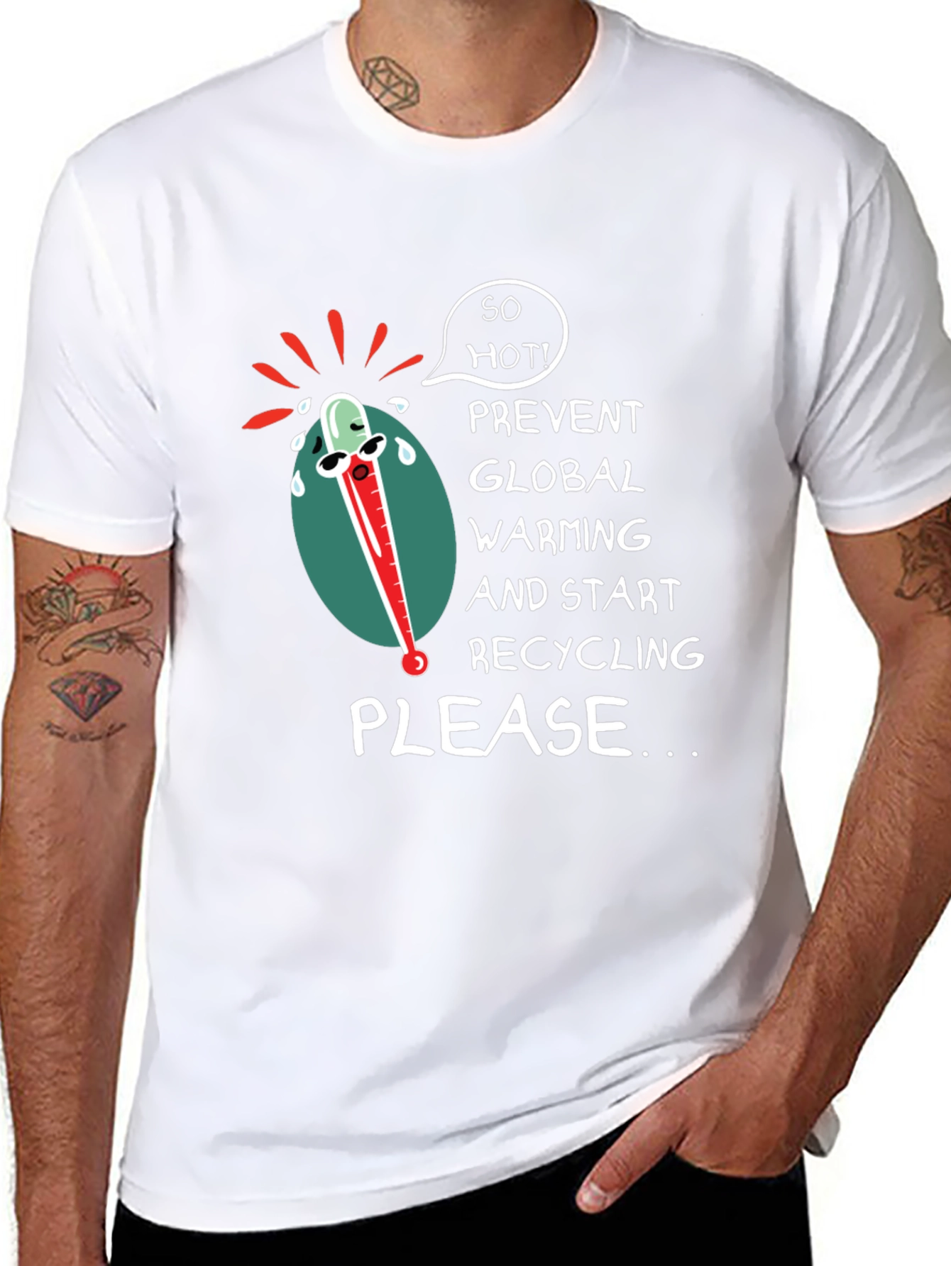 Global Warming Recycle T-Shirt