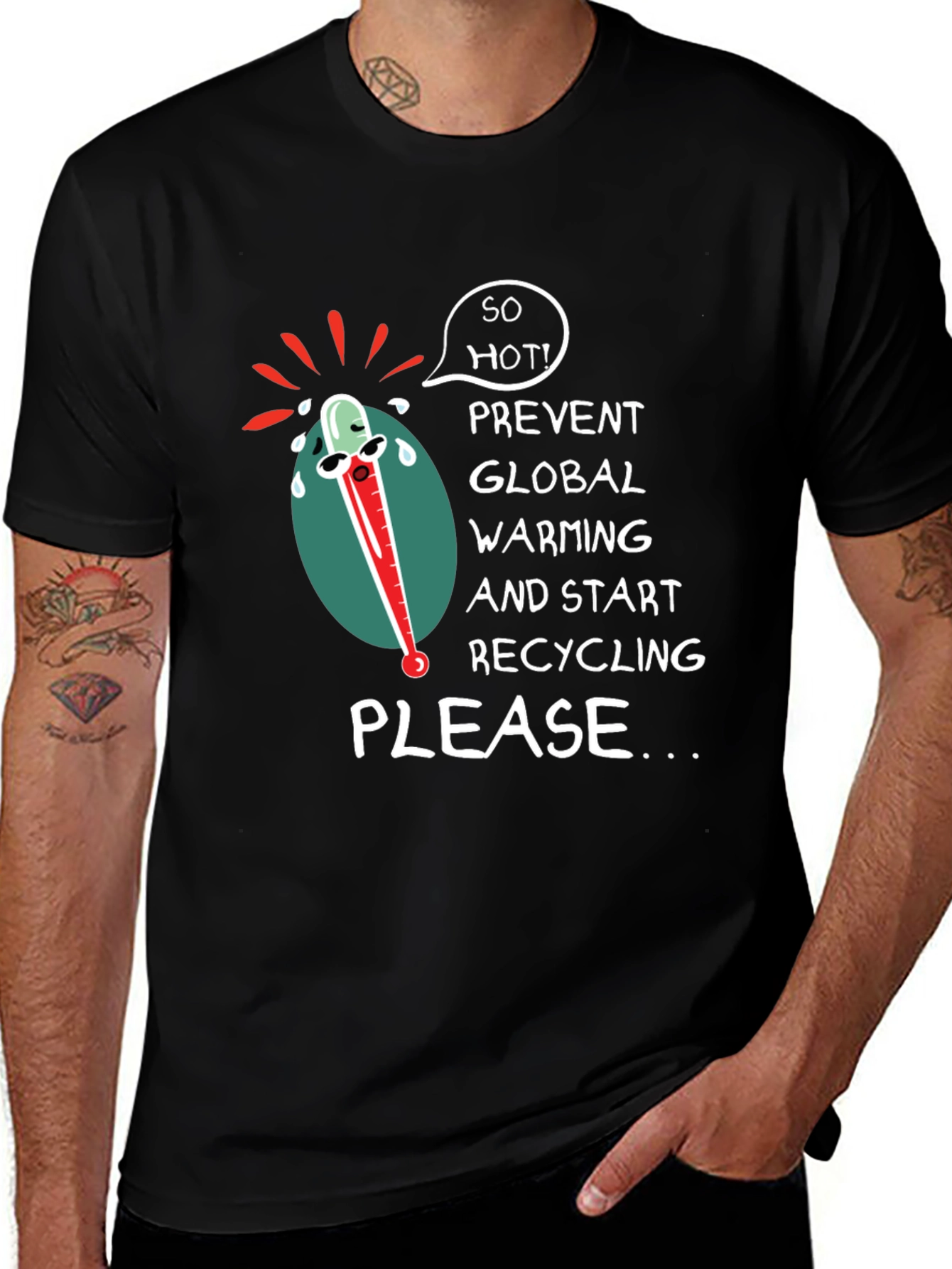 Global Warming Recycle T-Shirt