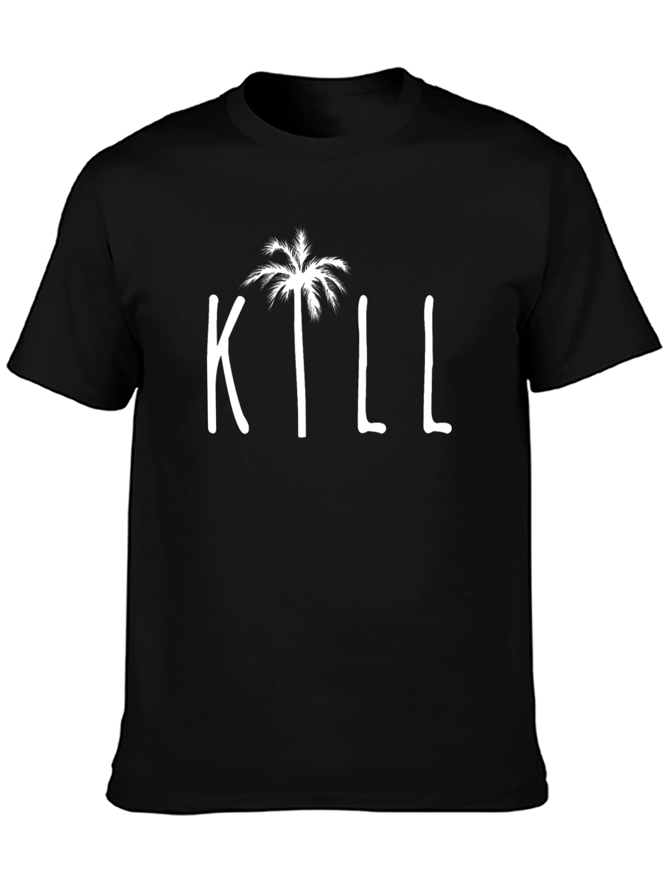 KTLL Palm Tree Black T-Shirt