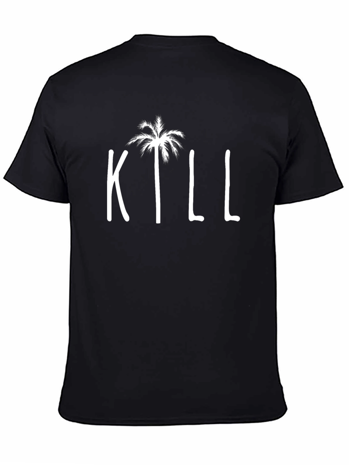 KTLL Palm Tree Black T-Shirt