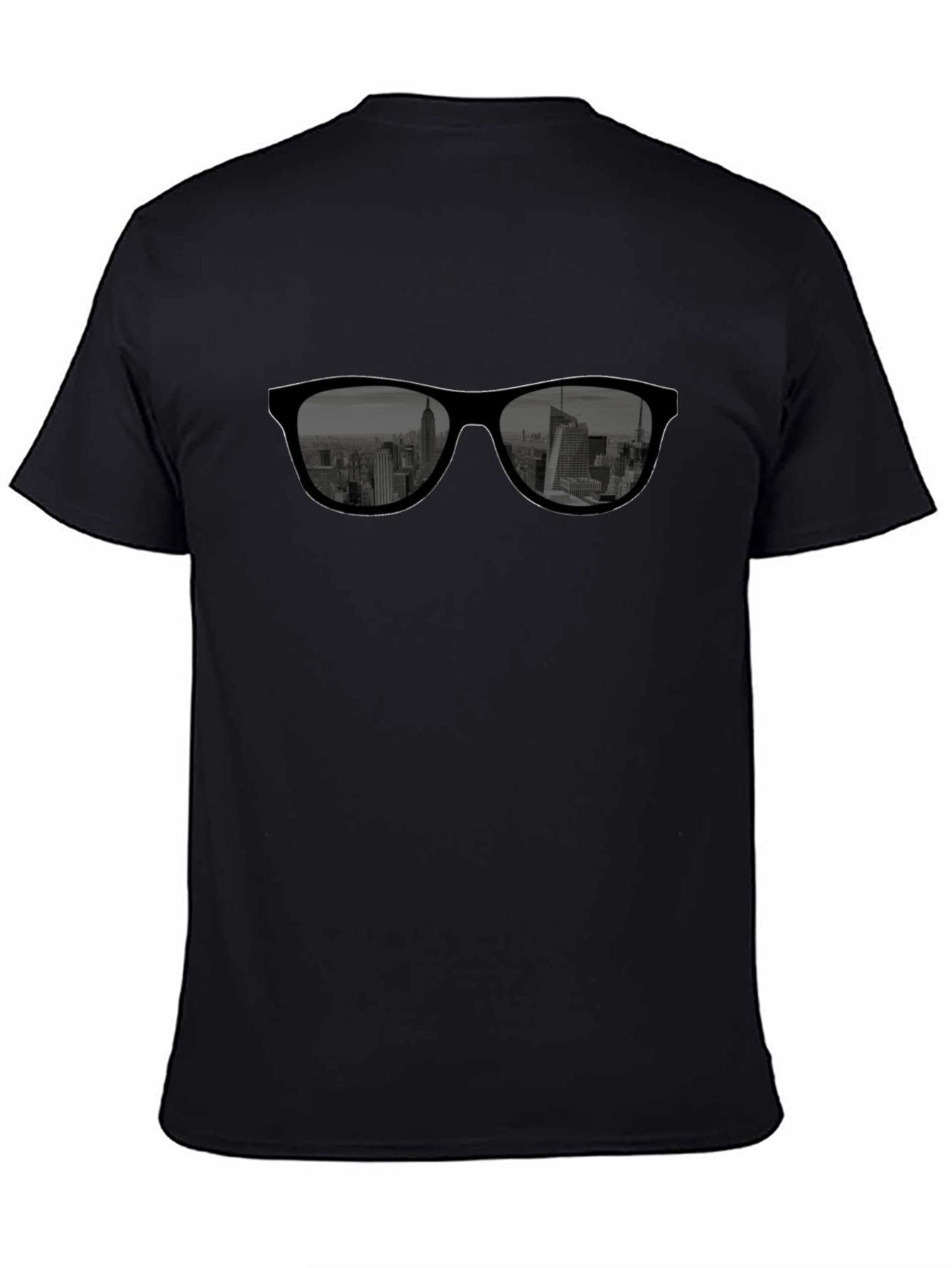 Cool Cityscape Sunglasses Graphic T-Shirt