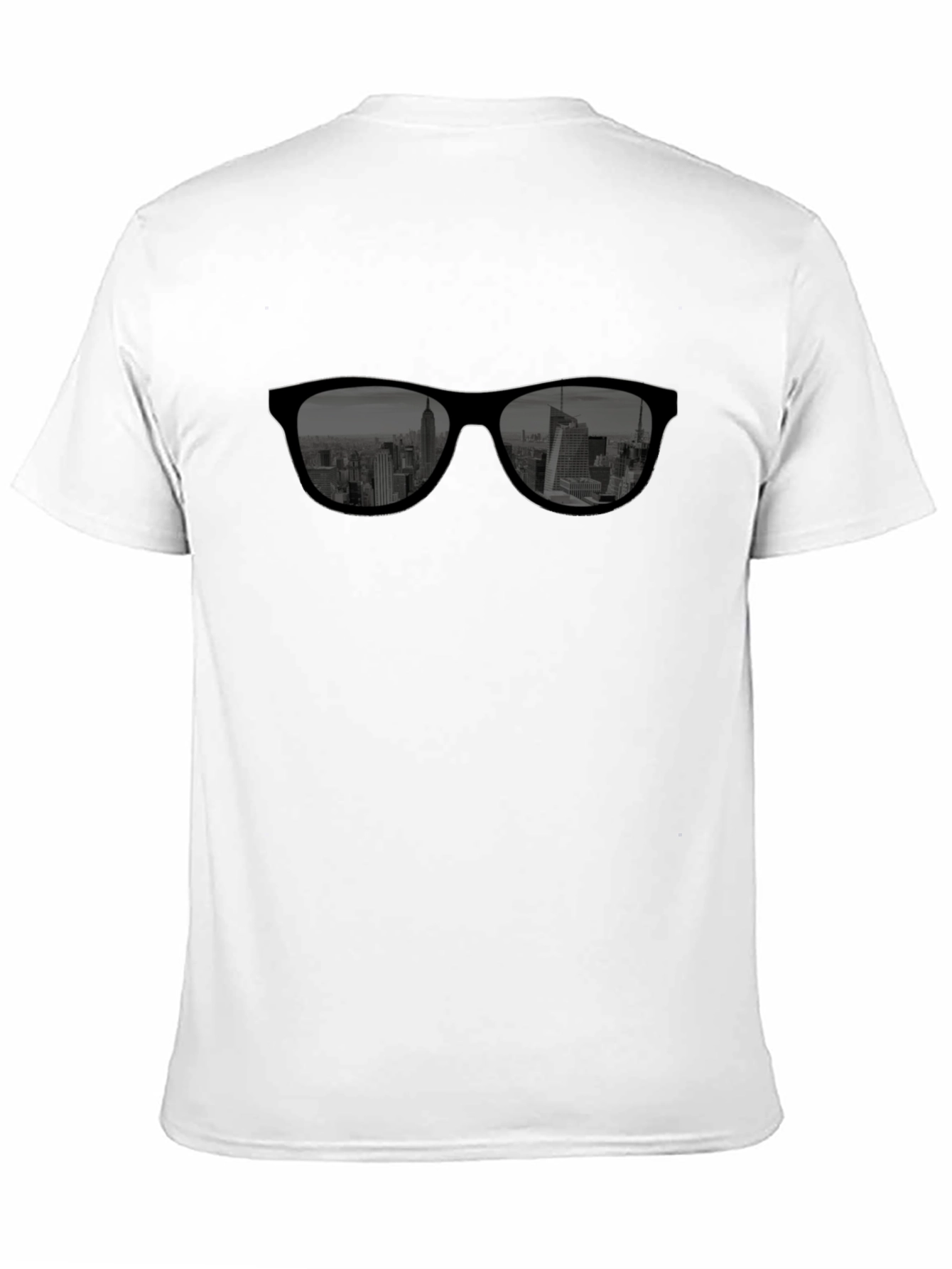 Cool Cityscape Sunglasses Graphic T-Shirt