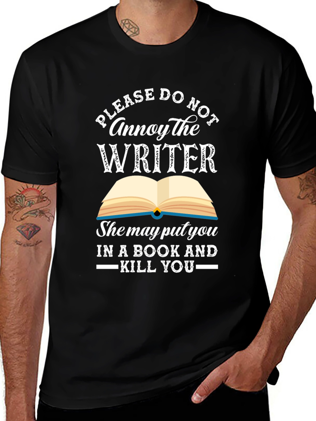 Annoy the Writer T-Shirt