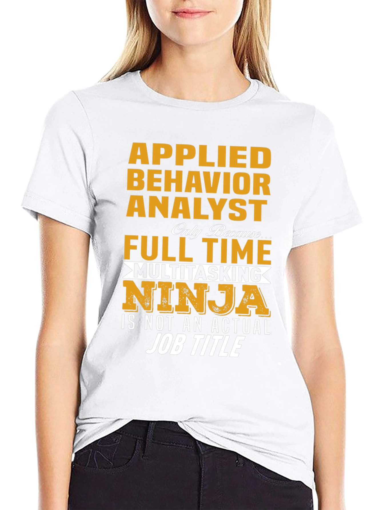 Applied Behavior Analyst Multitasking Ninja T-Shirt