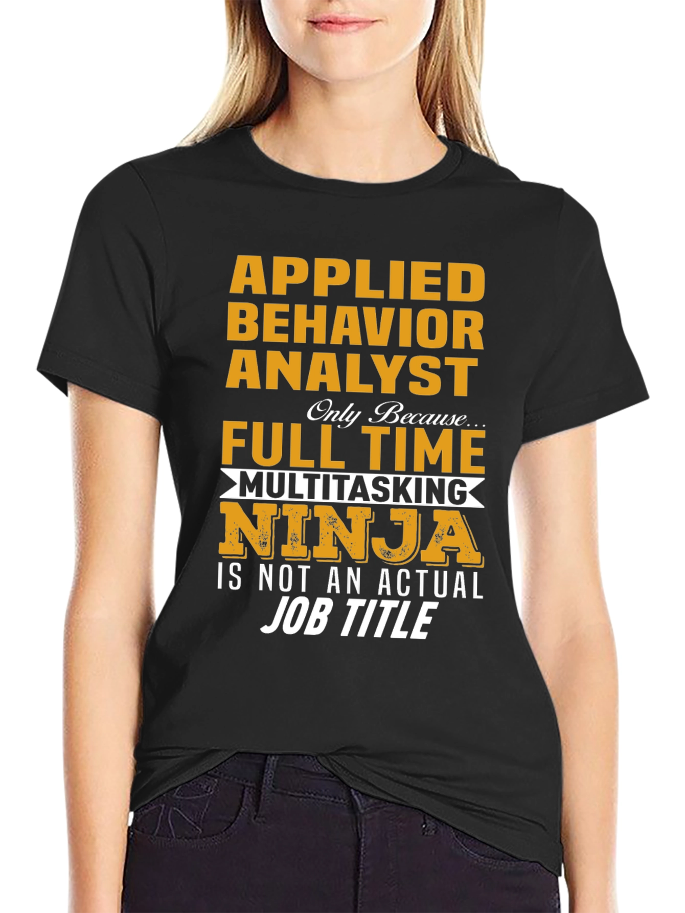 Applied Behavior Analyst Multitasking Ninja T-Shirt