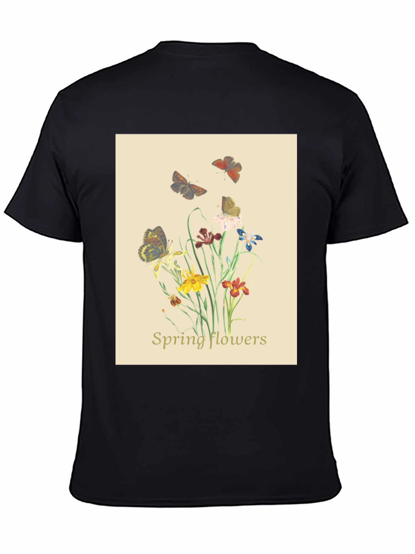 Spring Flowers Graphic Tee | Nature Inspired T-Shirt