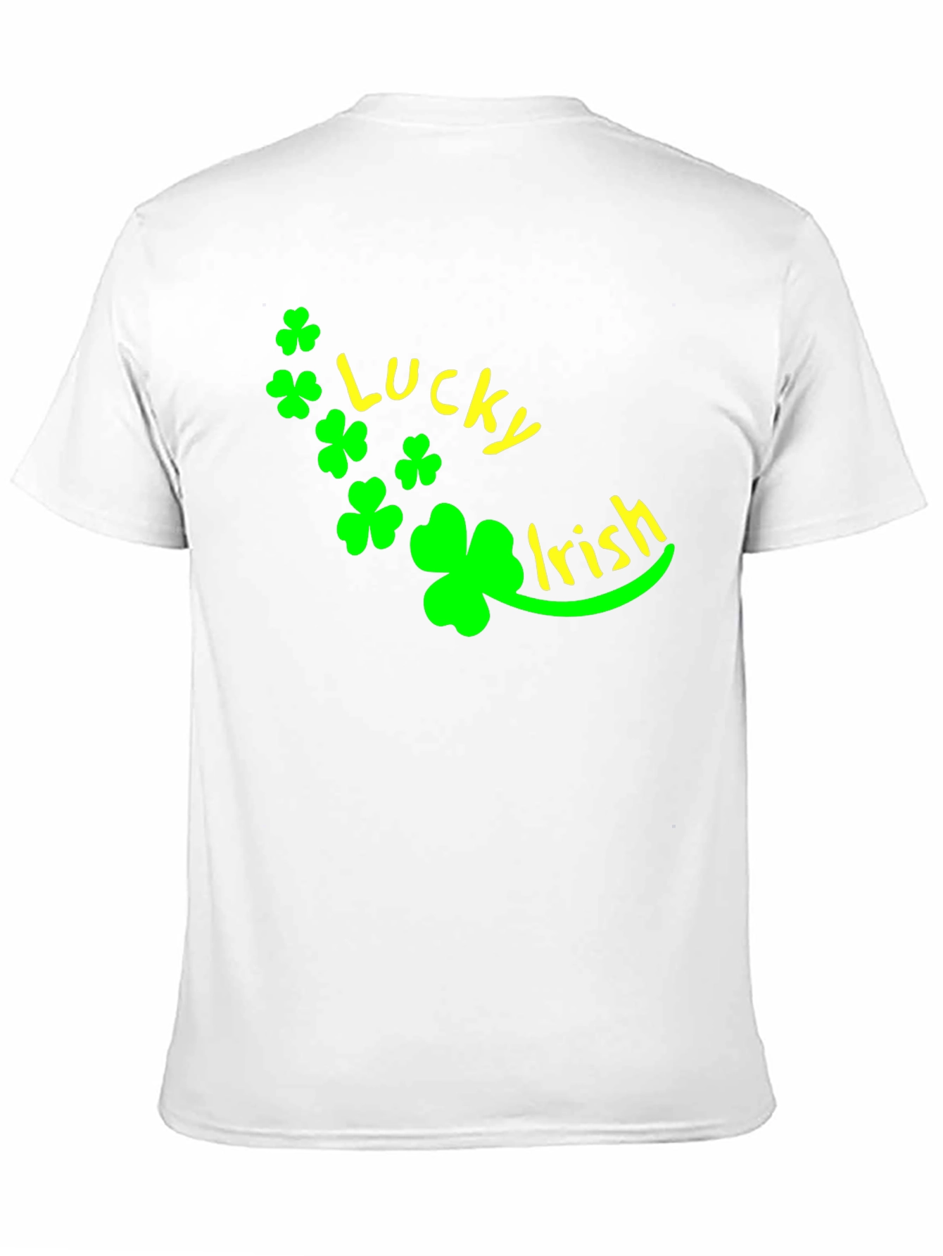 Lucky Irish St. Patricks Day Black T-Shirt