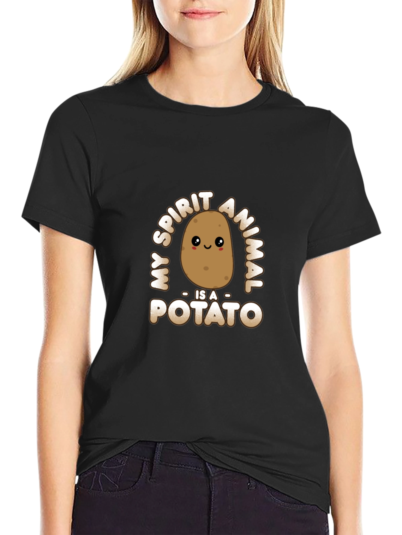 My Spirit Animal Potato T-Shirt - Funny Novelty Tee