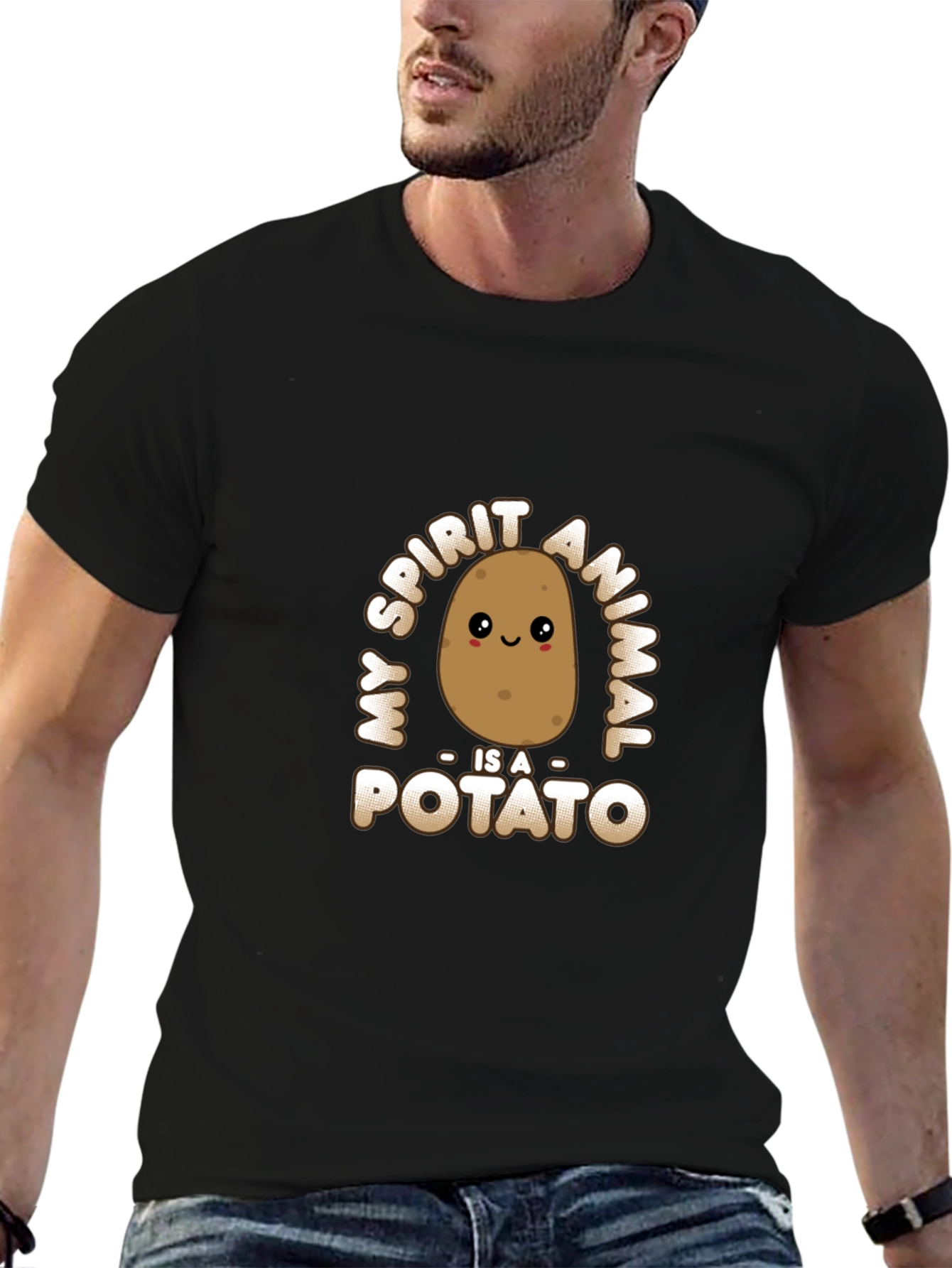 My Spirit Animal Potato T-Shirt - Funny Novelty Tee