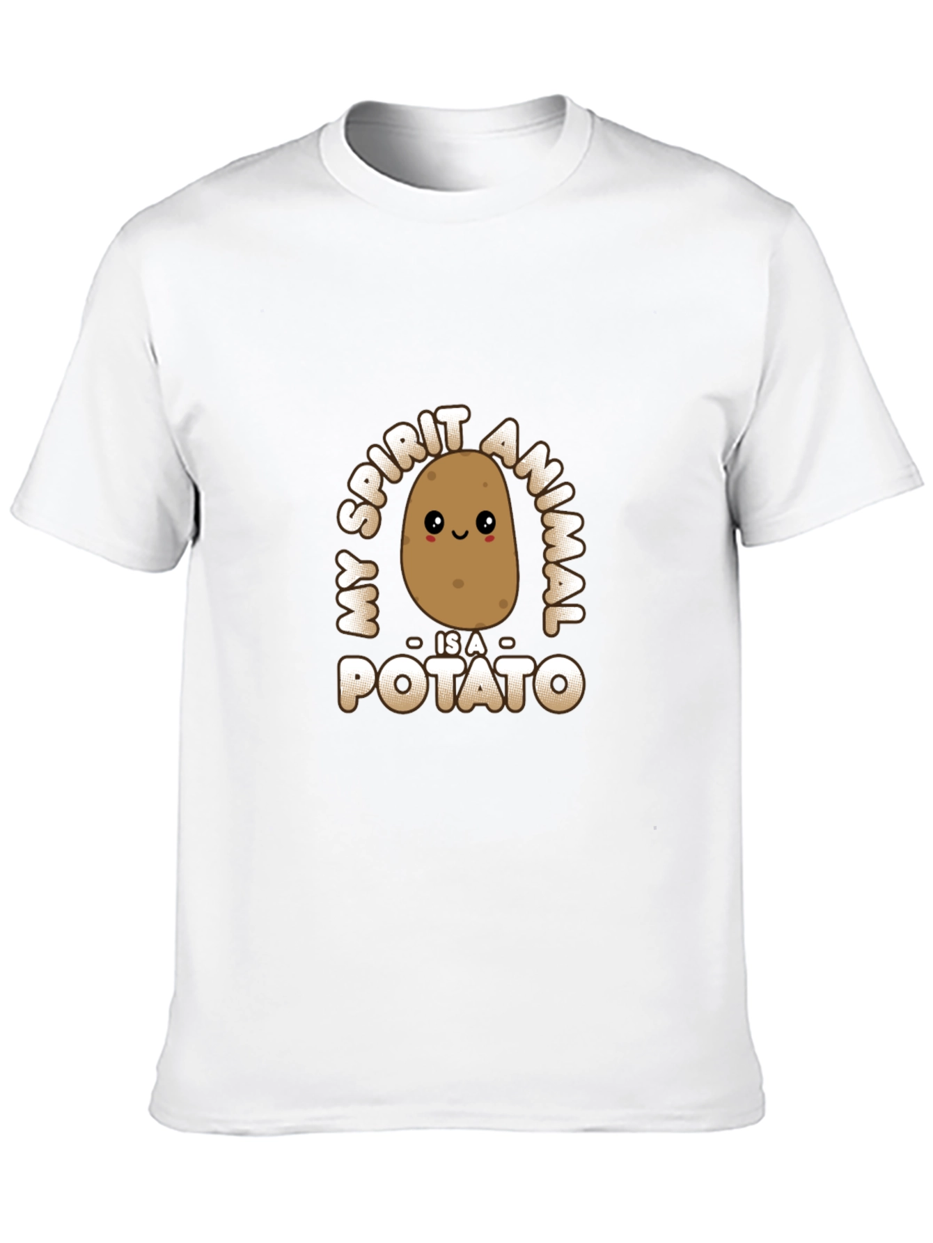 My Spirit Animal Potato T-Shirt - Funny Novelty Tee