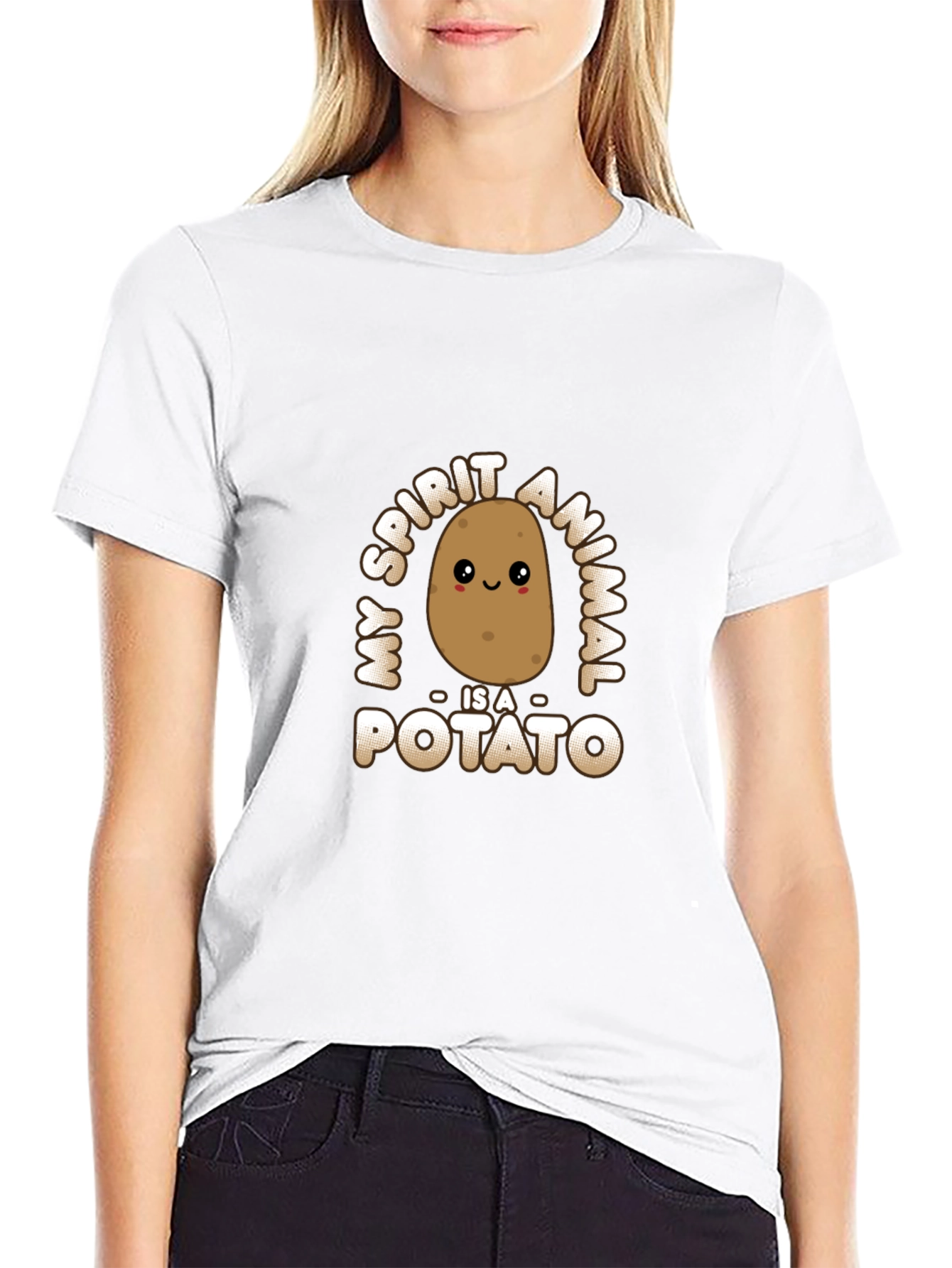 My Spirit Animal Potato T-Shirt - Funny Novelty Tee