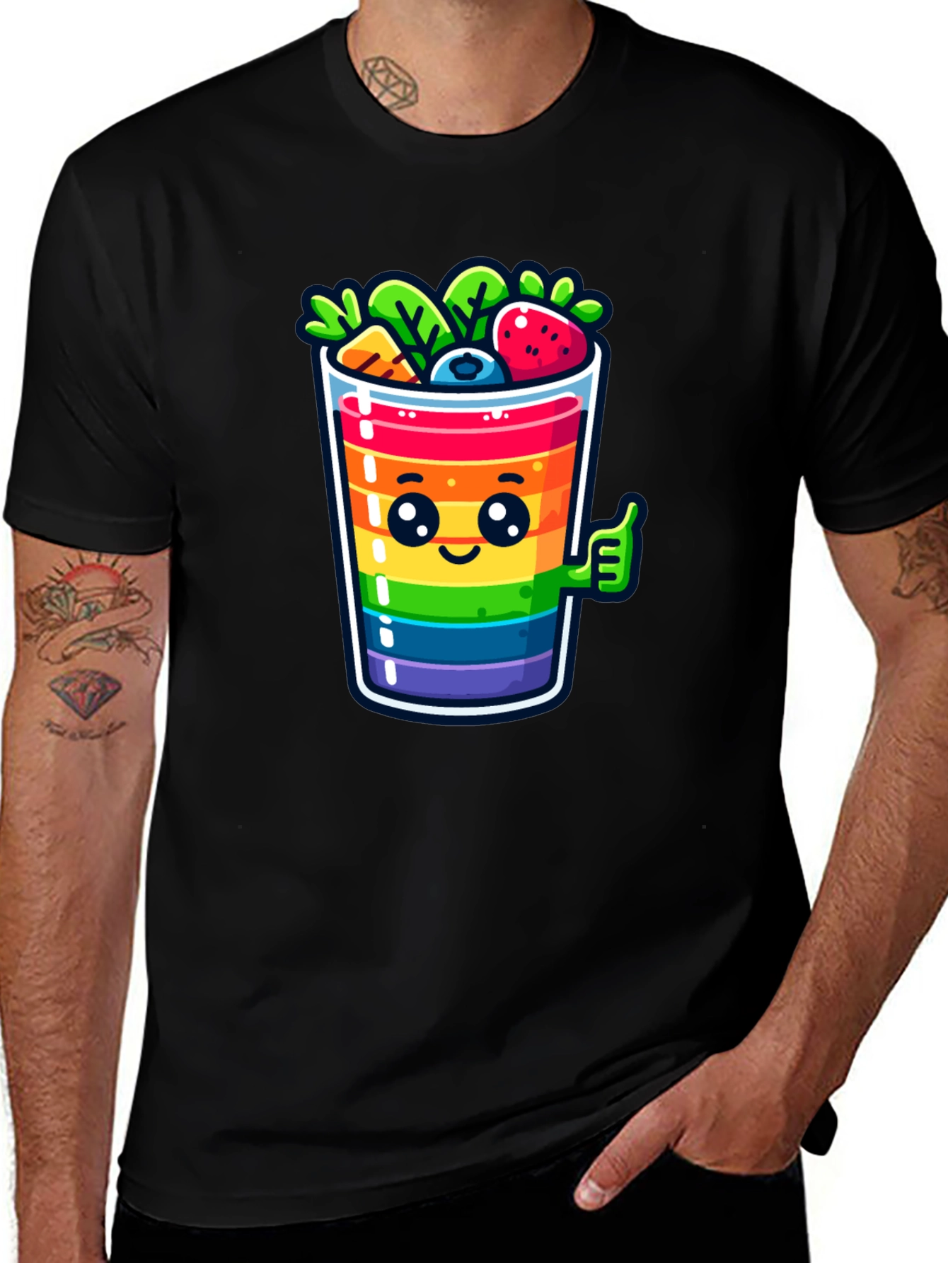 Rainbow Smoothie T-Shirt