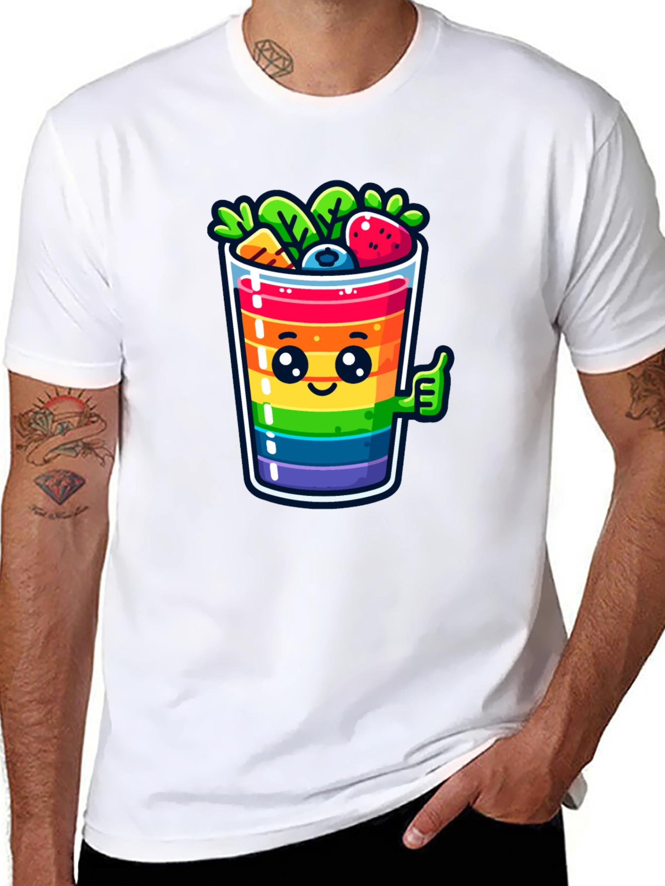 Rainbow Smoothie T-Shirt