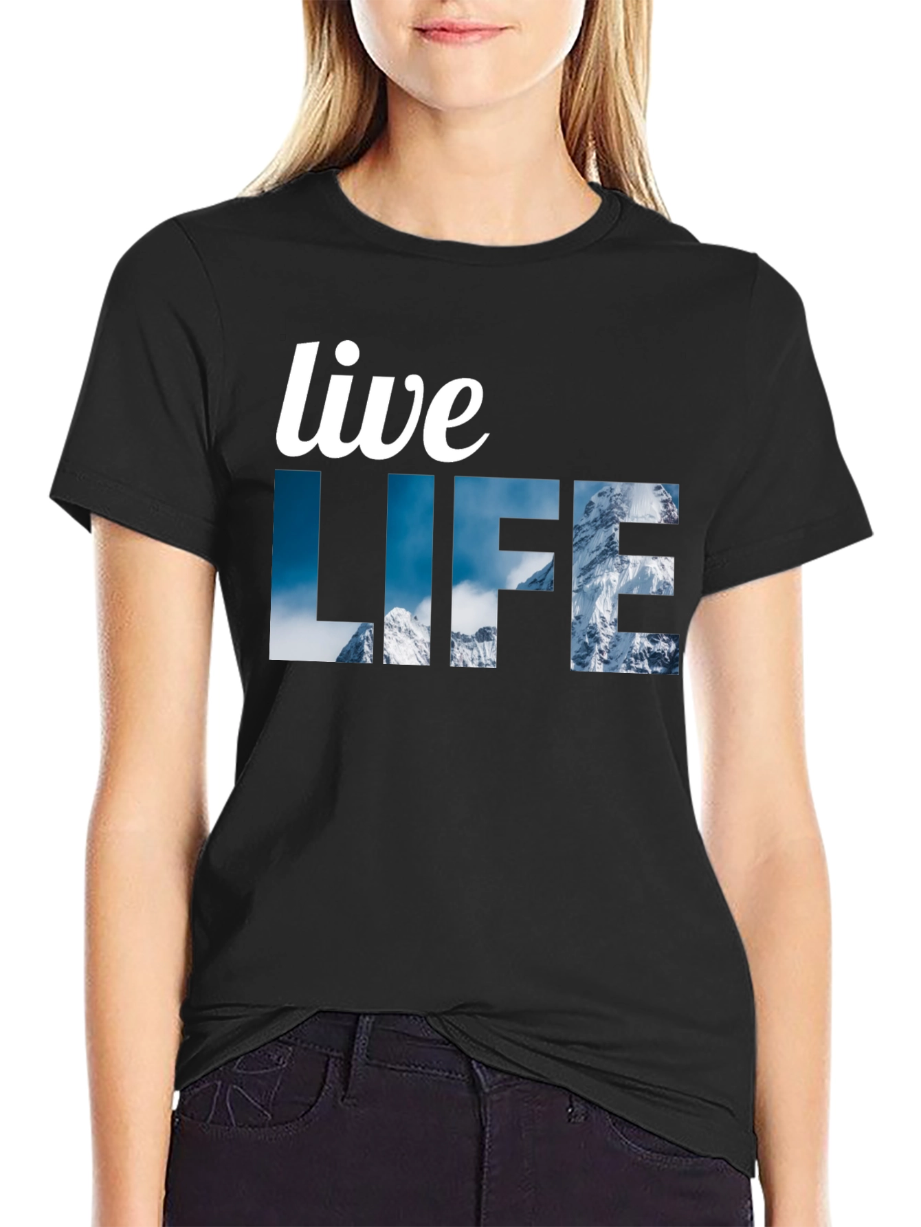 Live Life Mountains T-Shirt