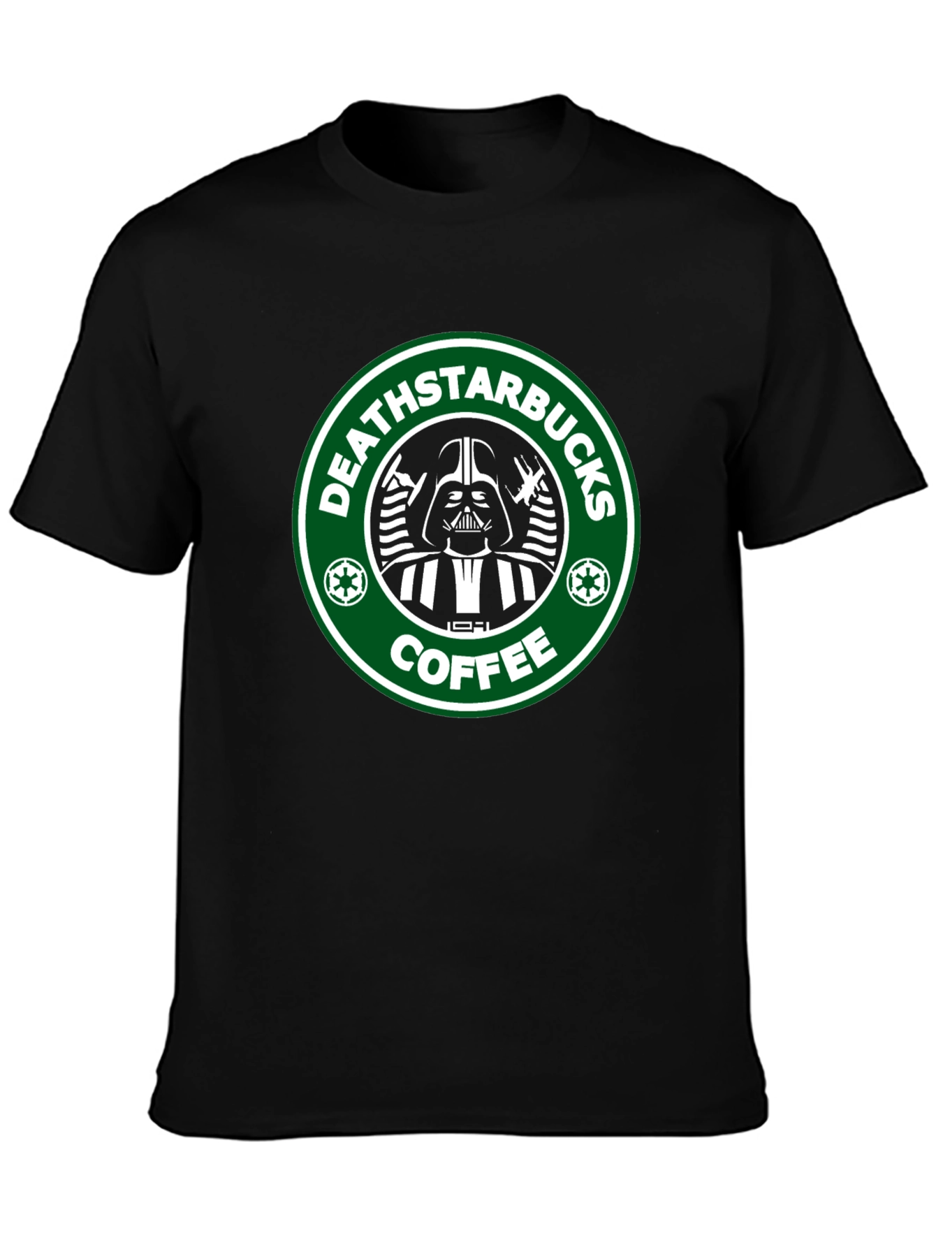 Deathstarbucks Coffee Graphic T-Shirt