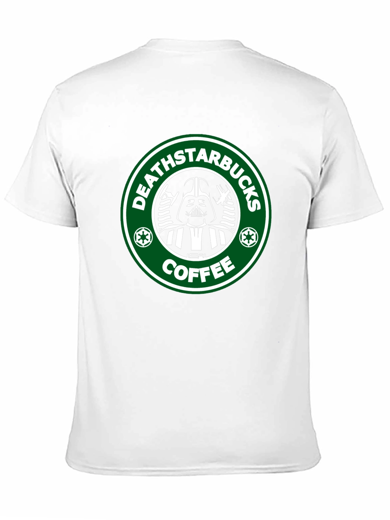 Deathstarbucks Coffee Graphic T-Shirt