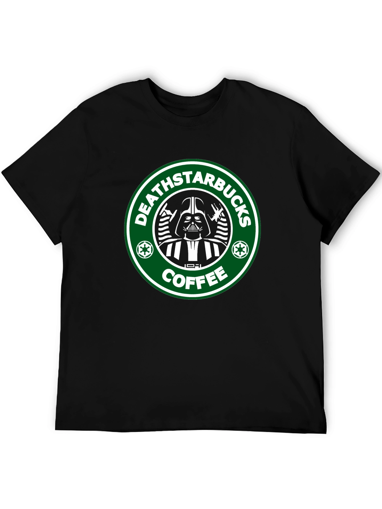 Deathstarbucks Coffee Graphic T-Shirt