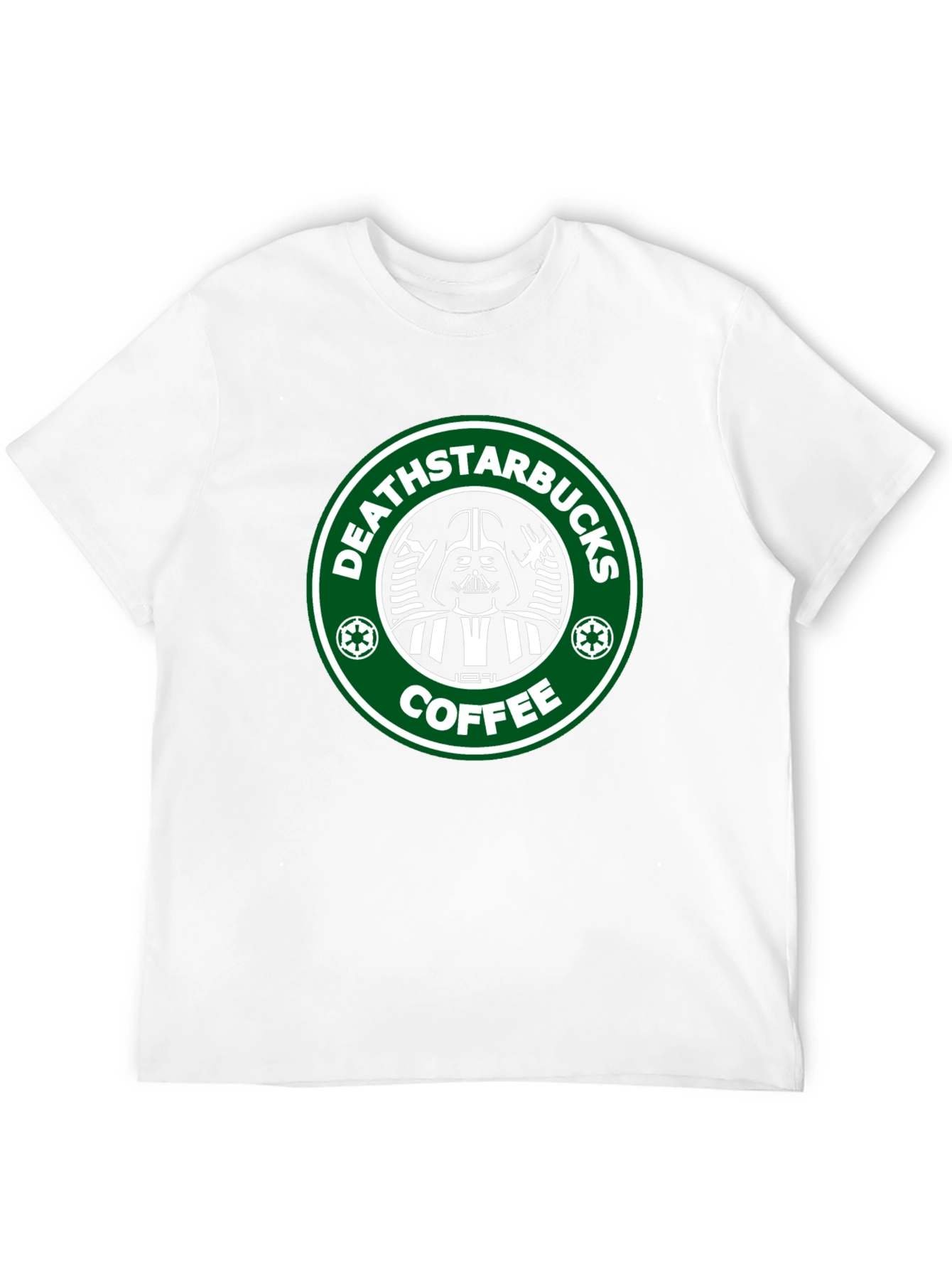 Deathstarbucks Coffee Graphic T-Shirt