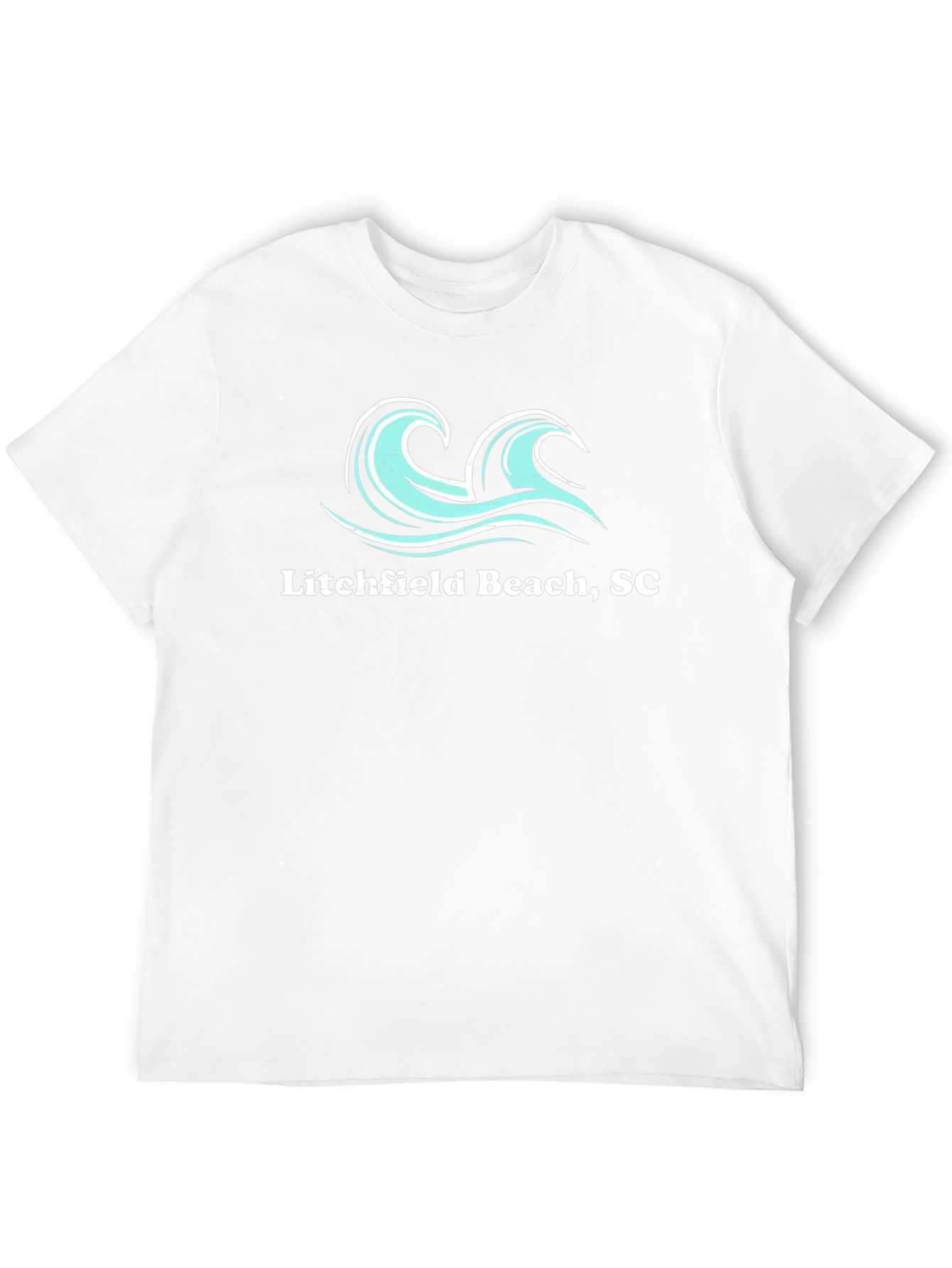 Litchfield Beach SC Wave Graphic Tee