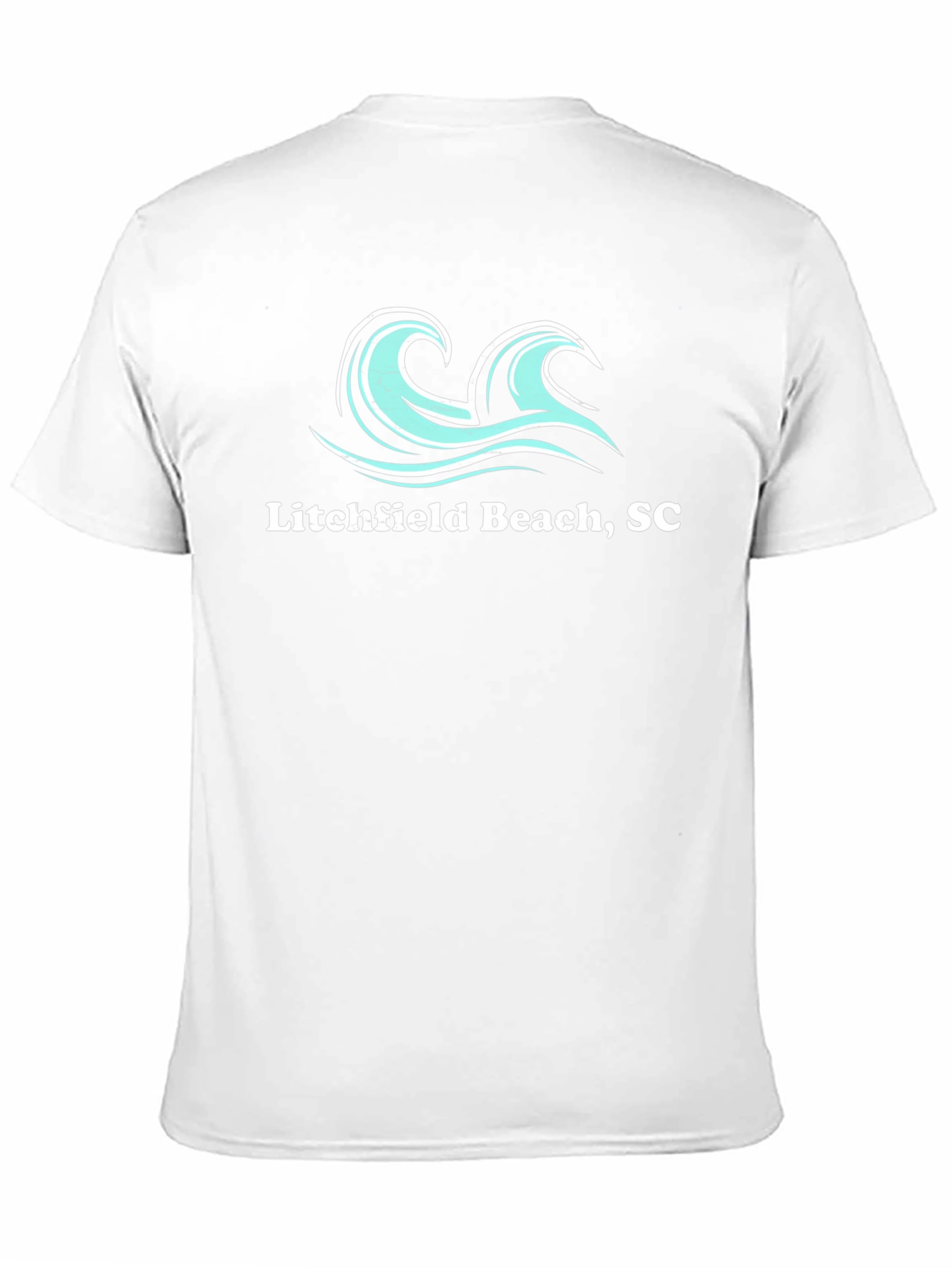 Litchfield Beach SC Wave Graphic Tee