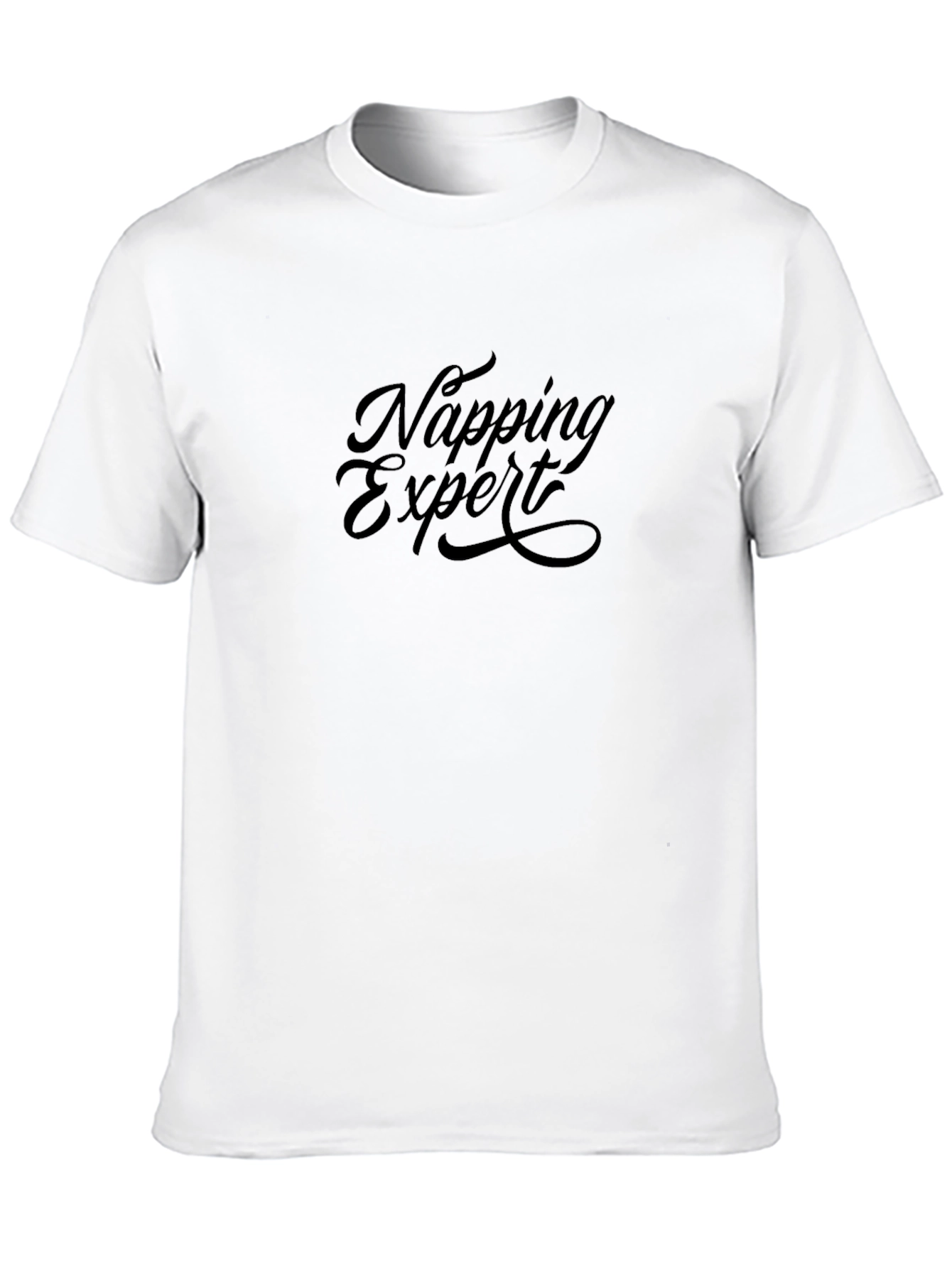 Napping Expert Black T-Shirt