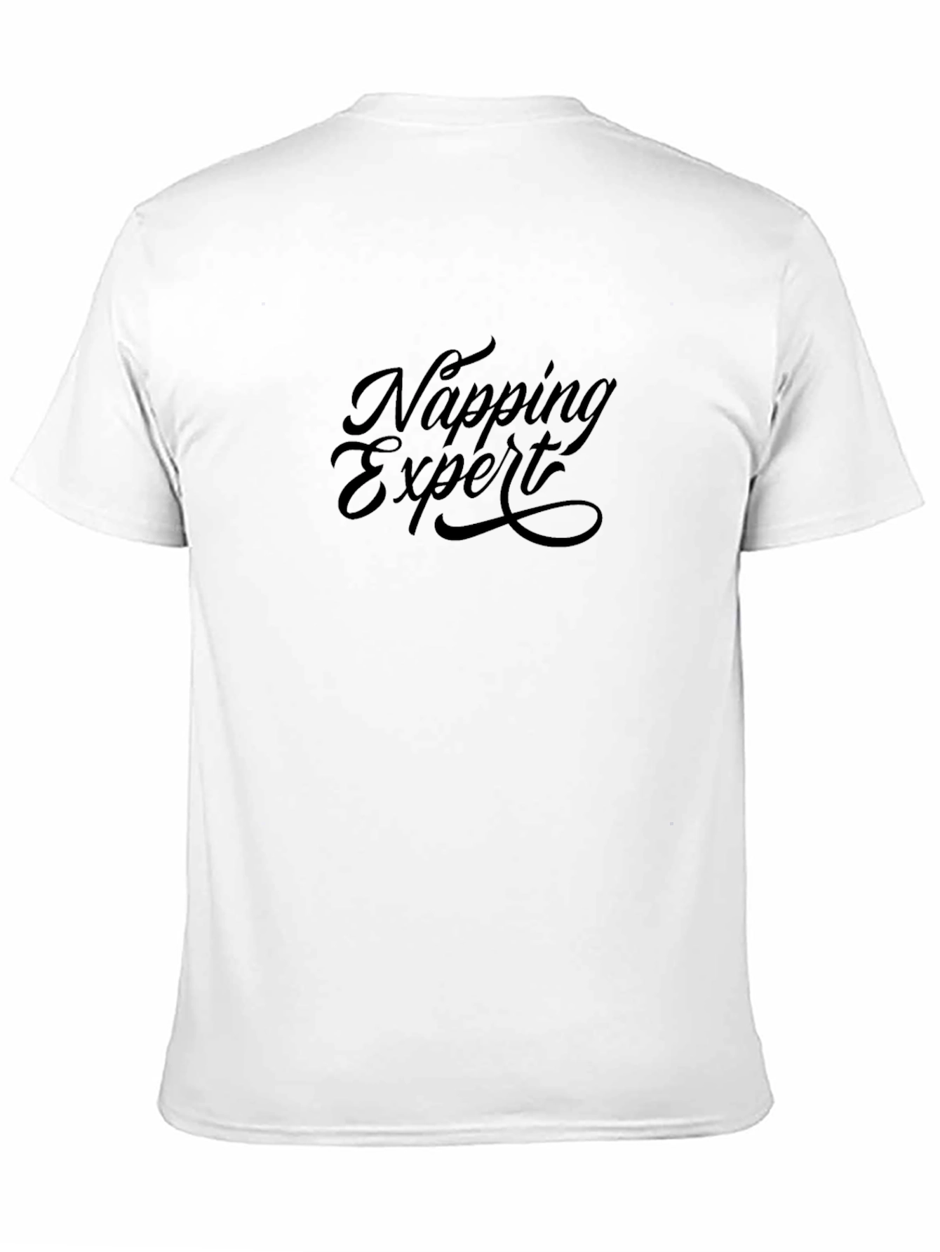 Napping Expert Black T-Shirt