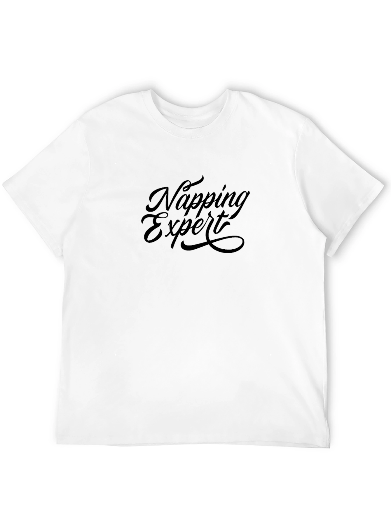 Napping Expert Black T-Shirt