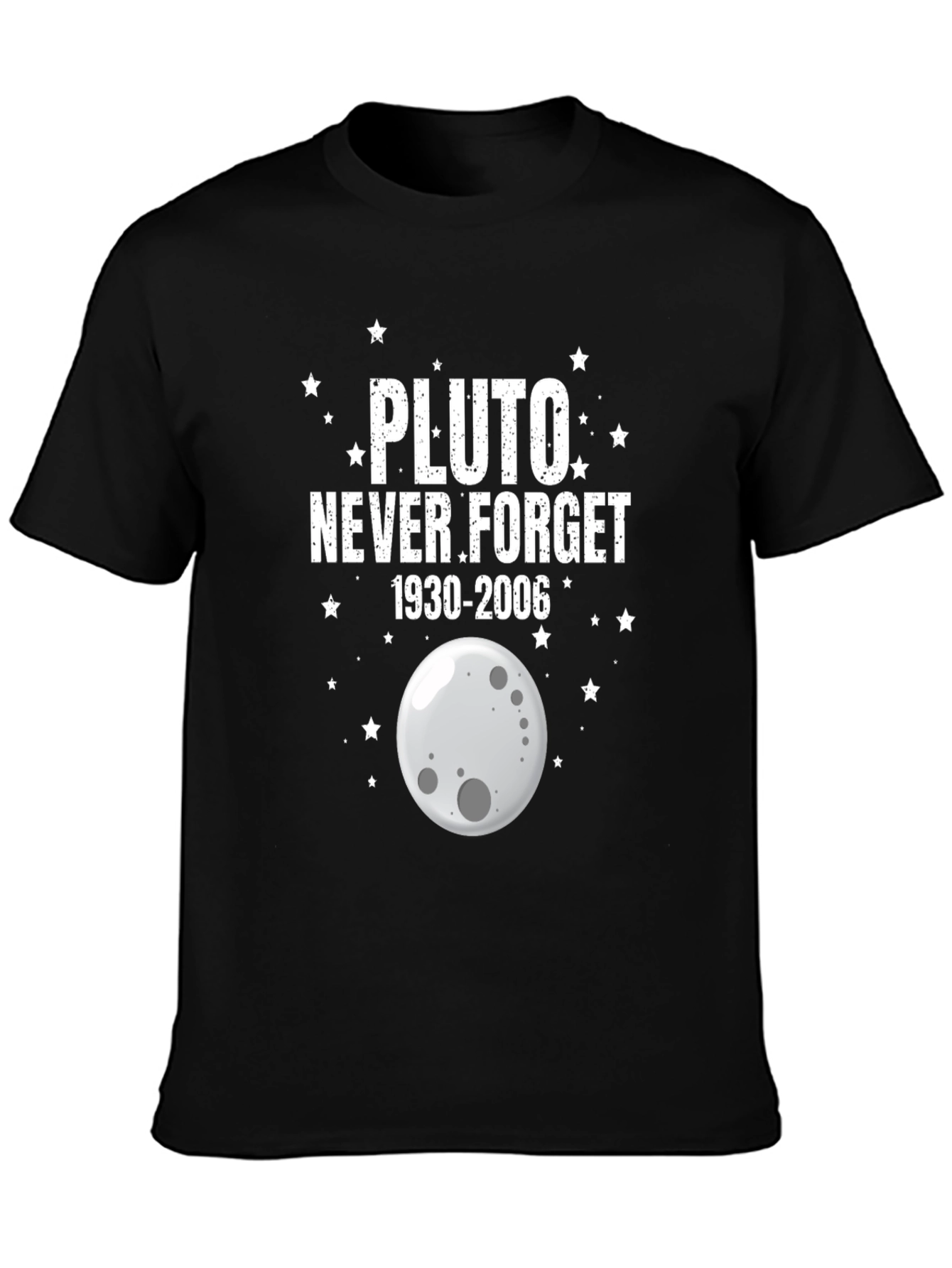 Pluto Never Forget Graphic T-Shirt
