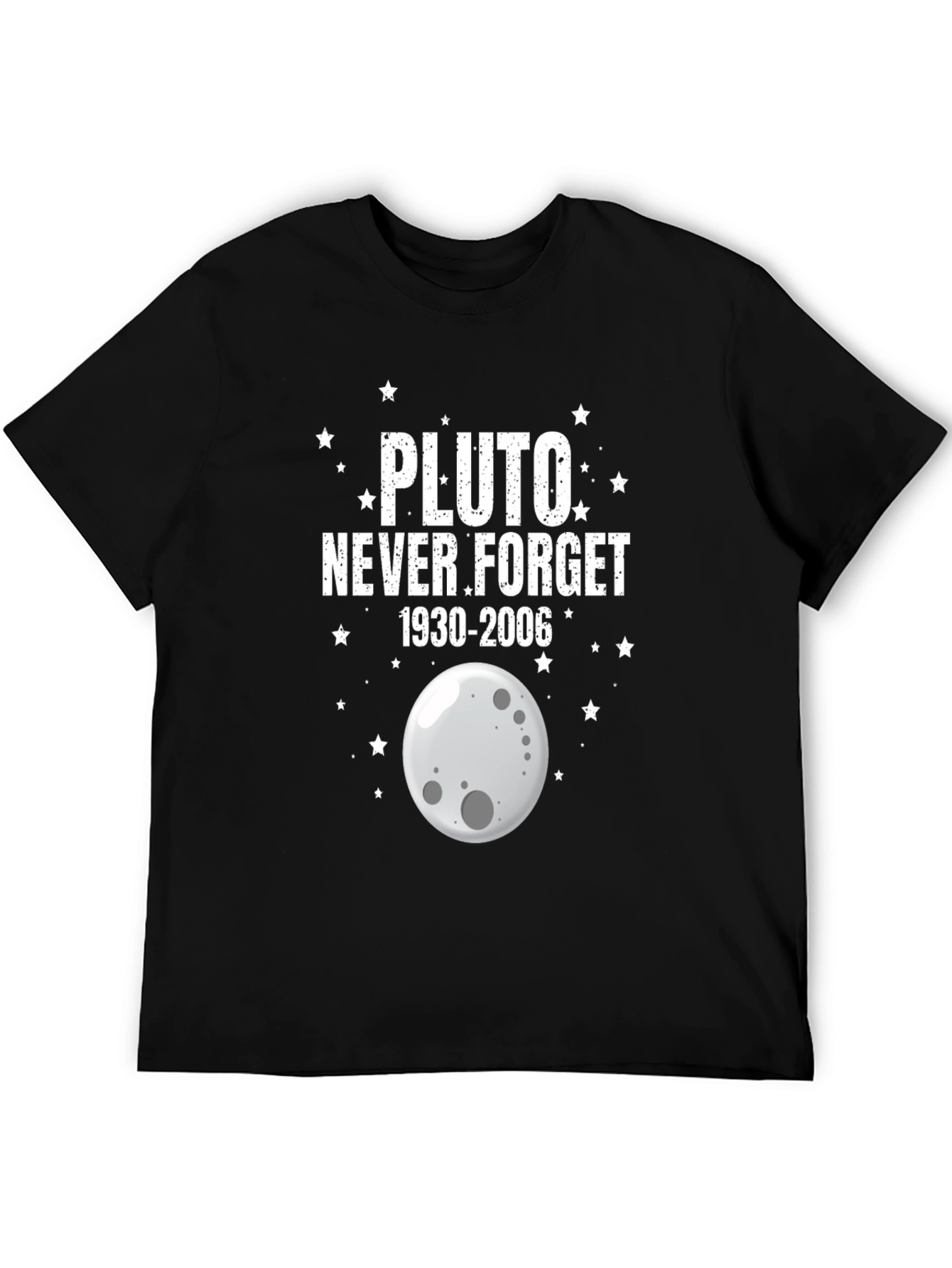 Pluto Never Forget Graphic T-Shirt