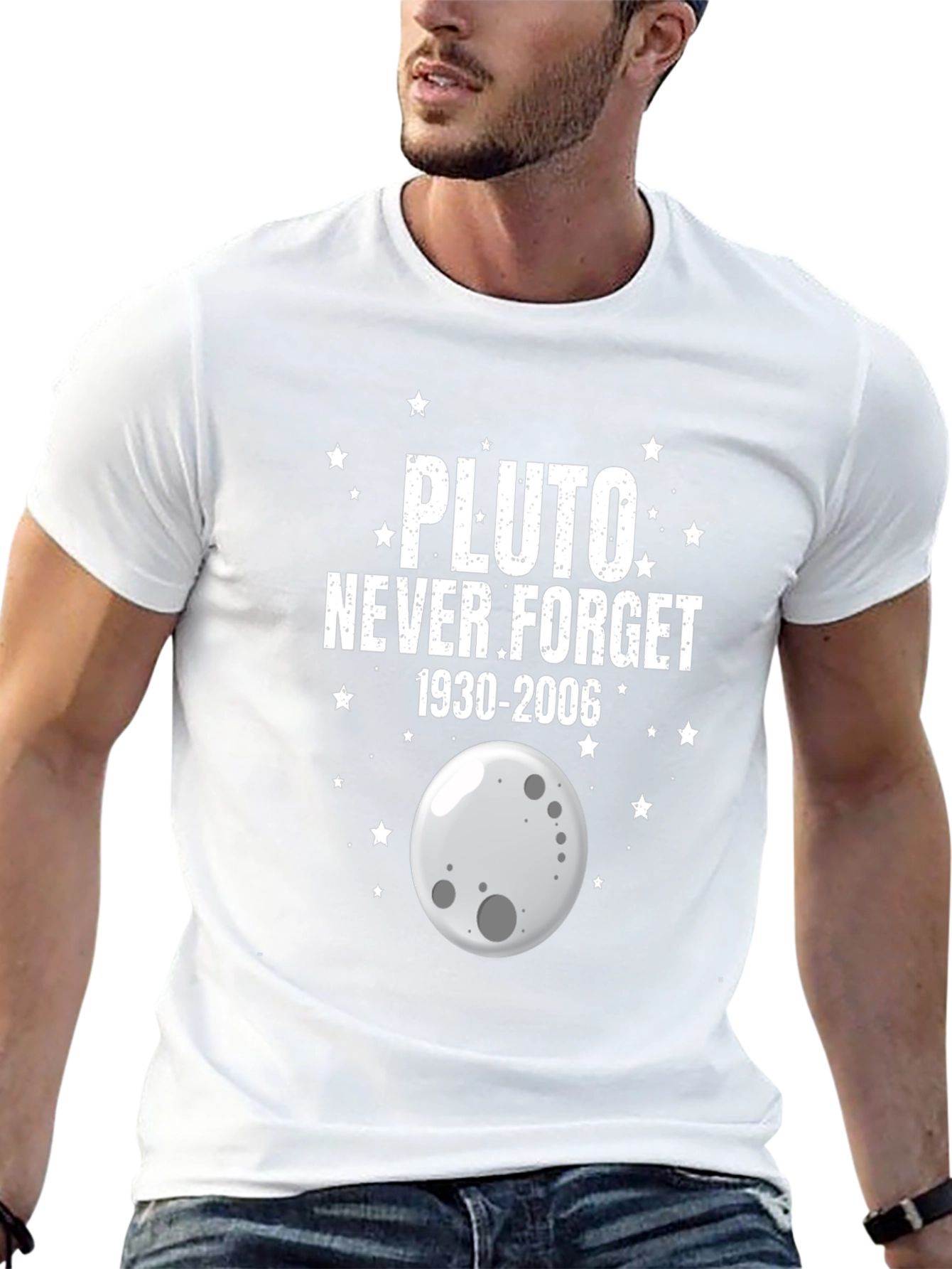 Pluto Never Forget Graphic T-Shirt
