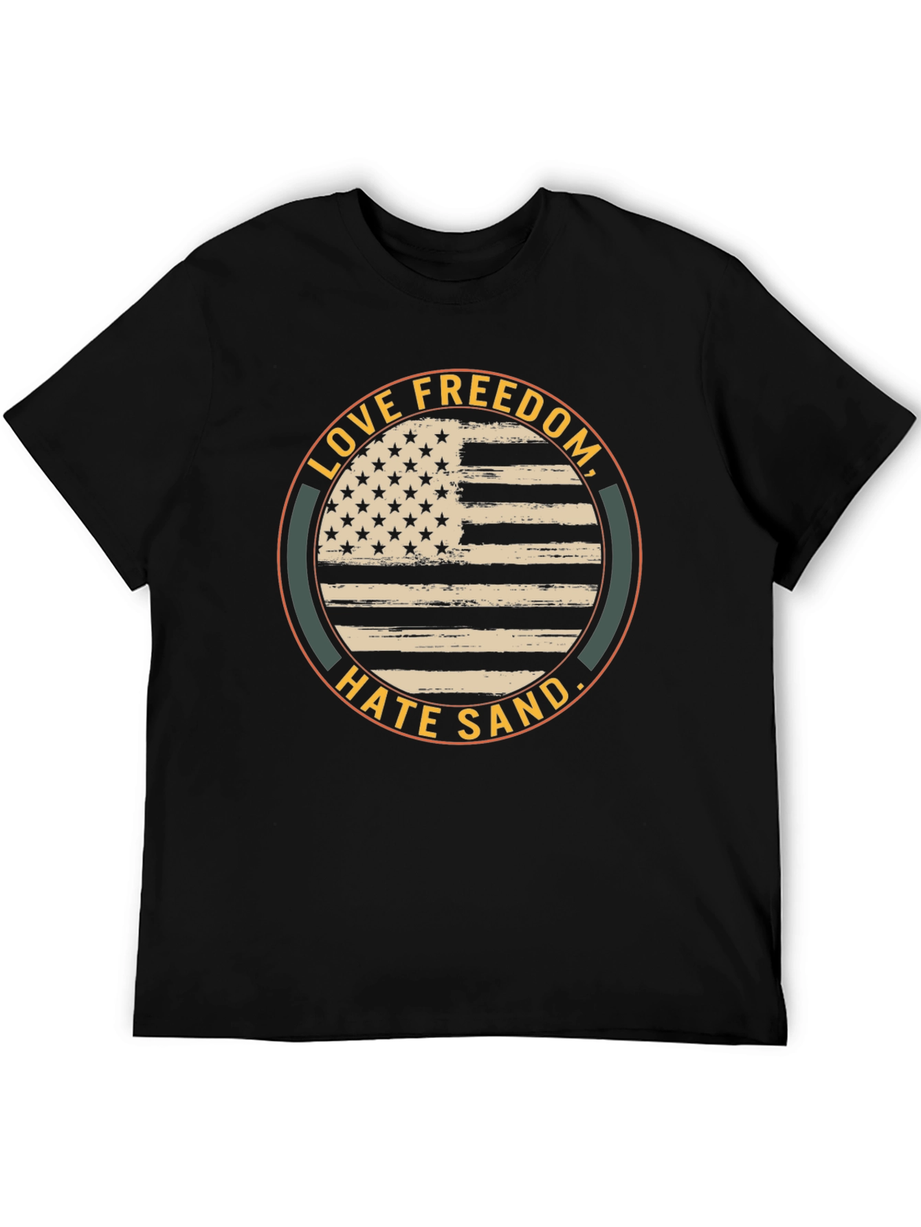 Love Freedom Hate Sand T-Shirt