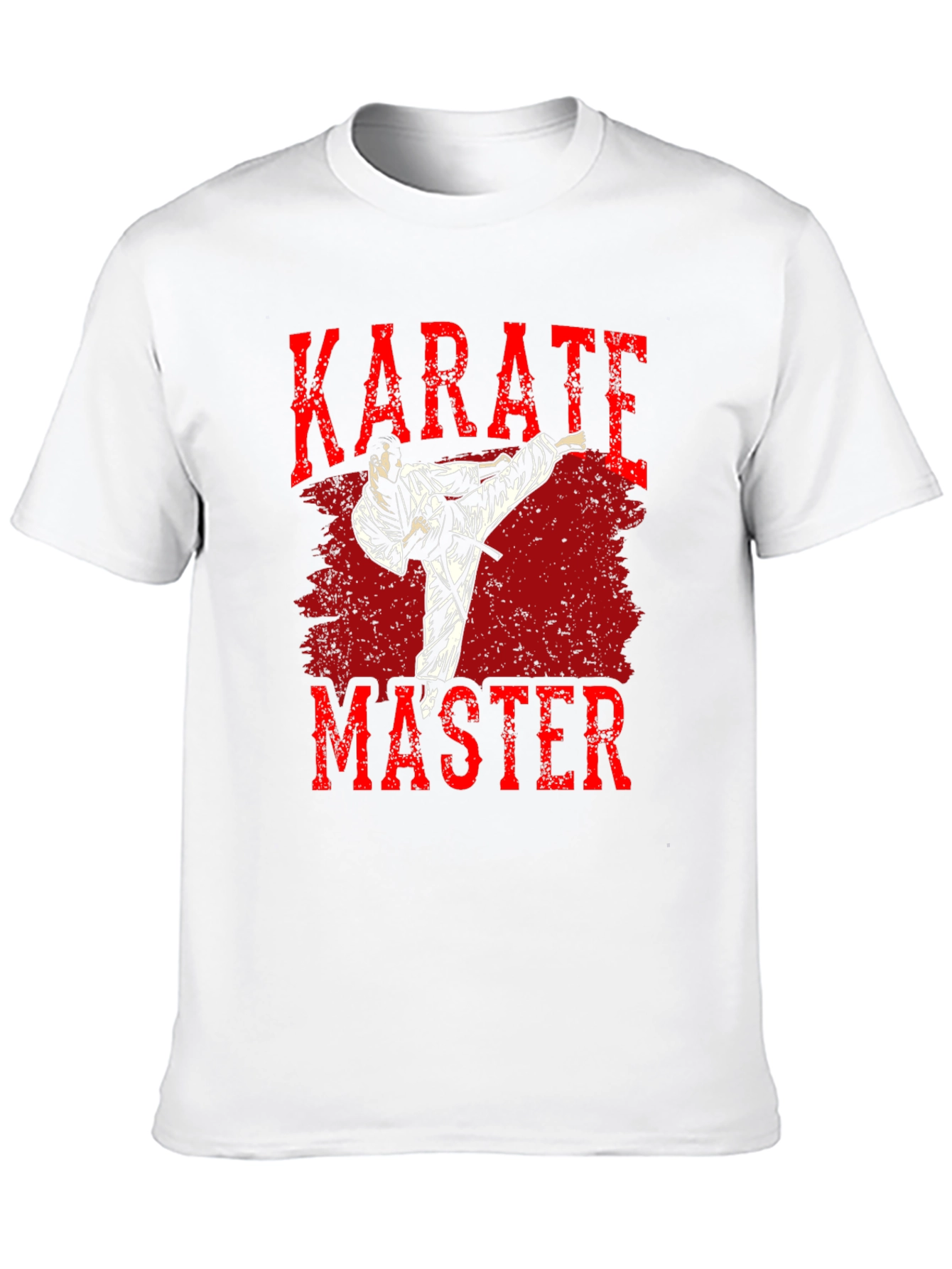 Karate Master Graphic T-Shirt - Black