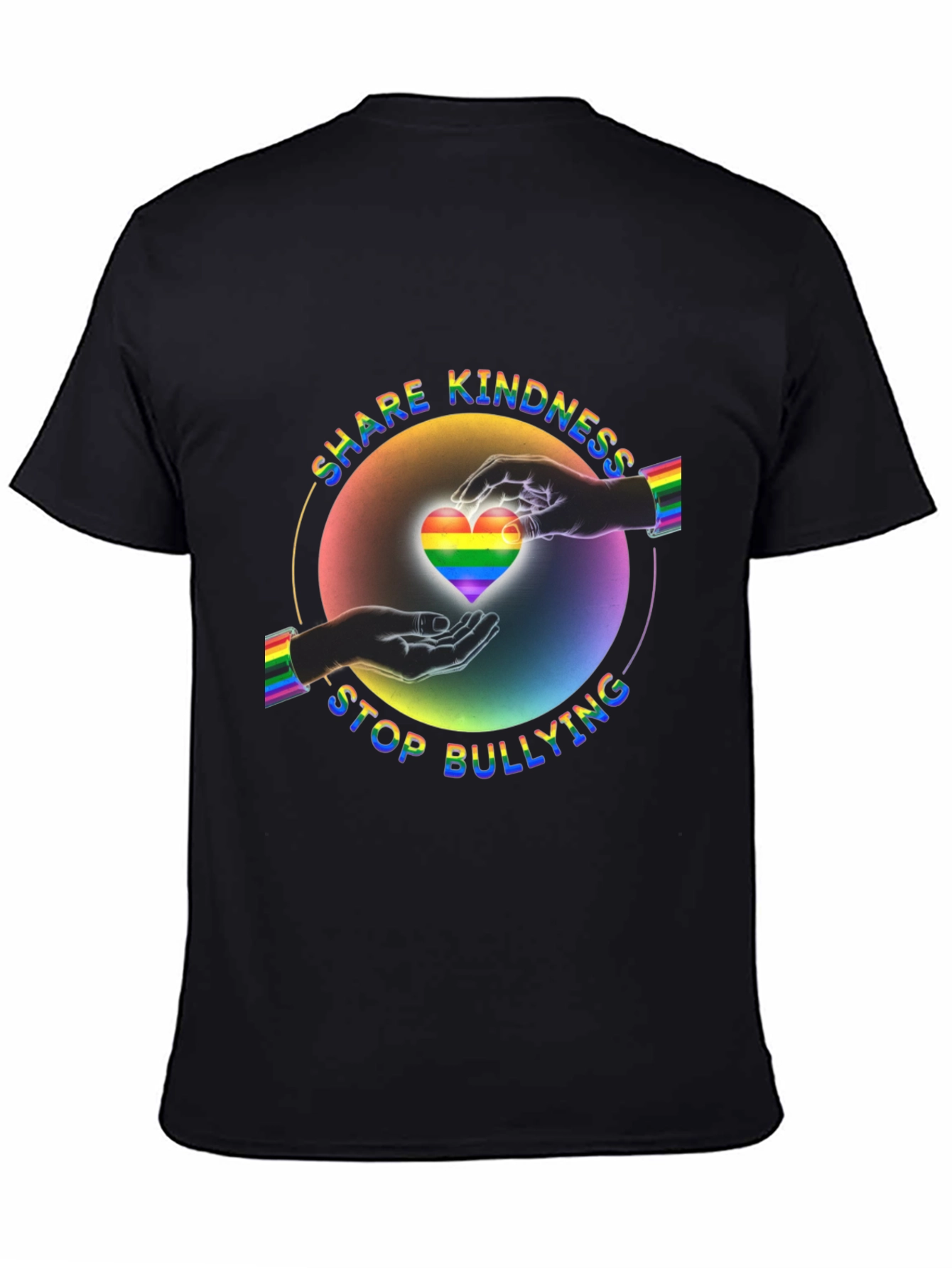 Share Kindness Stop Bullying LGBT Pride T-Shirt