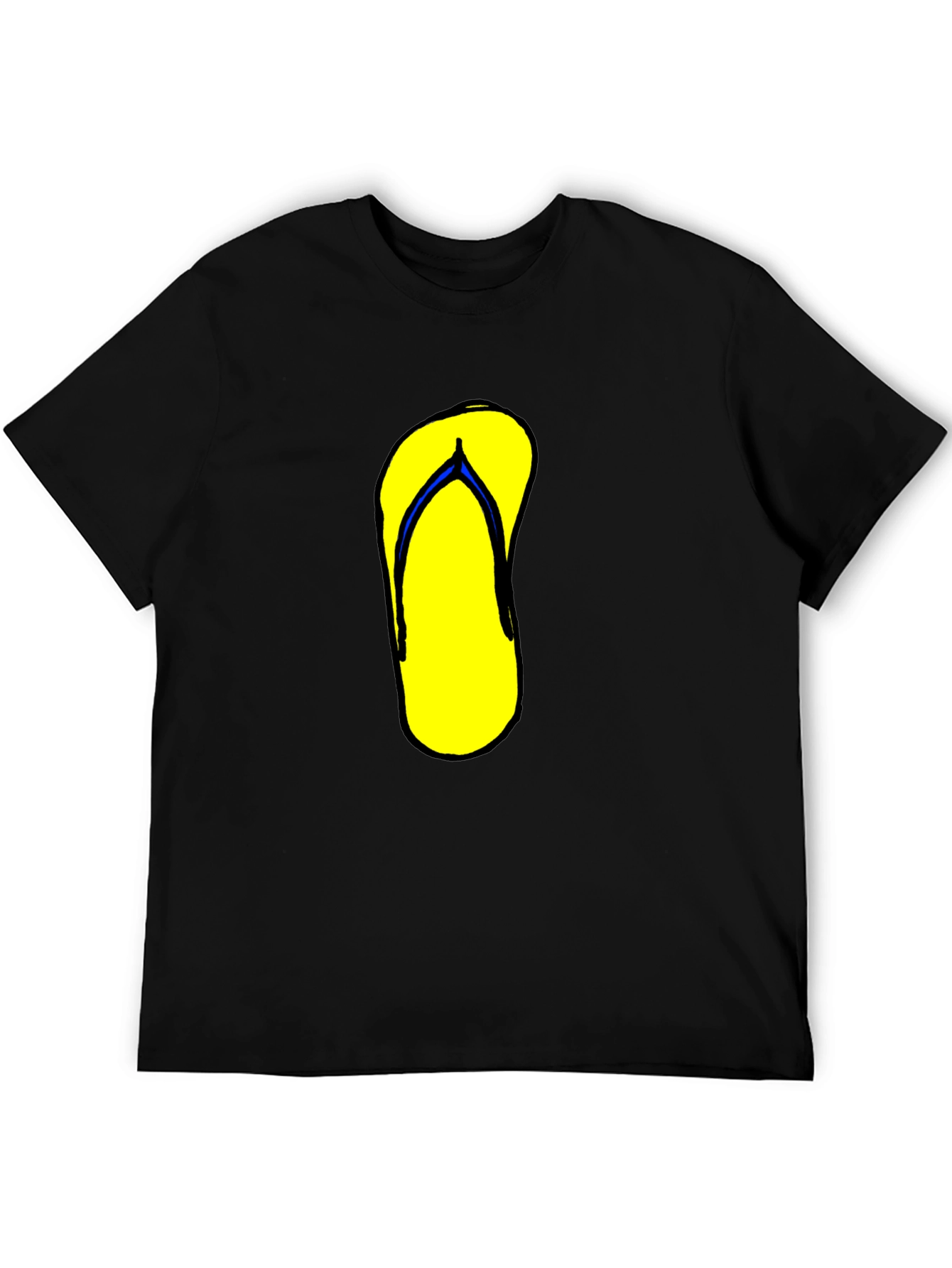 Flip Flop Graphic Tee - Black