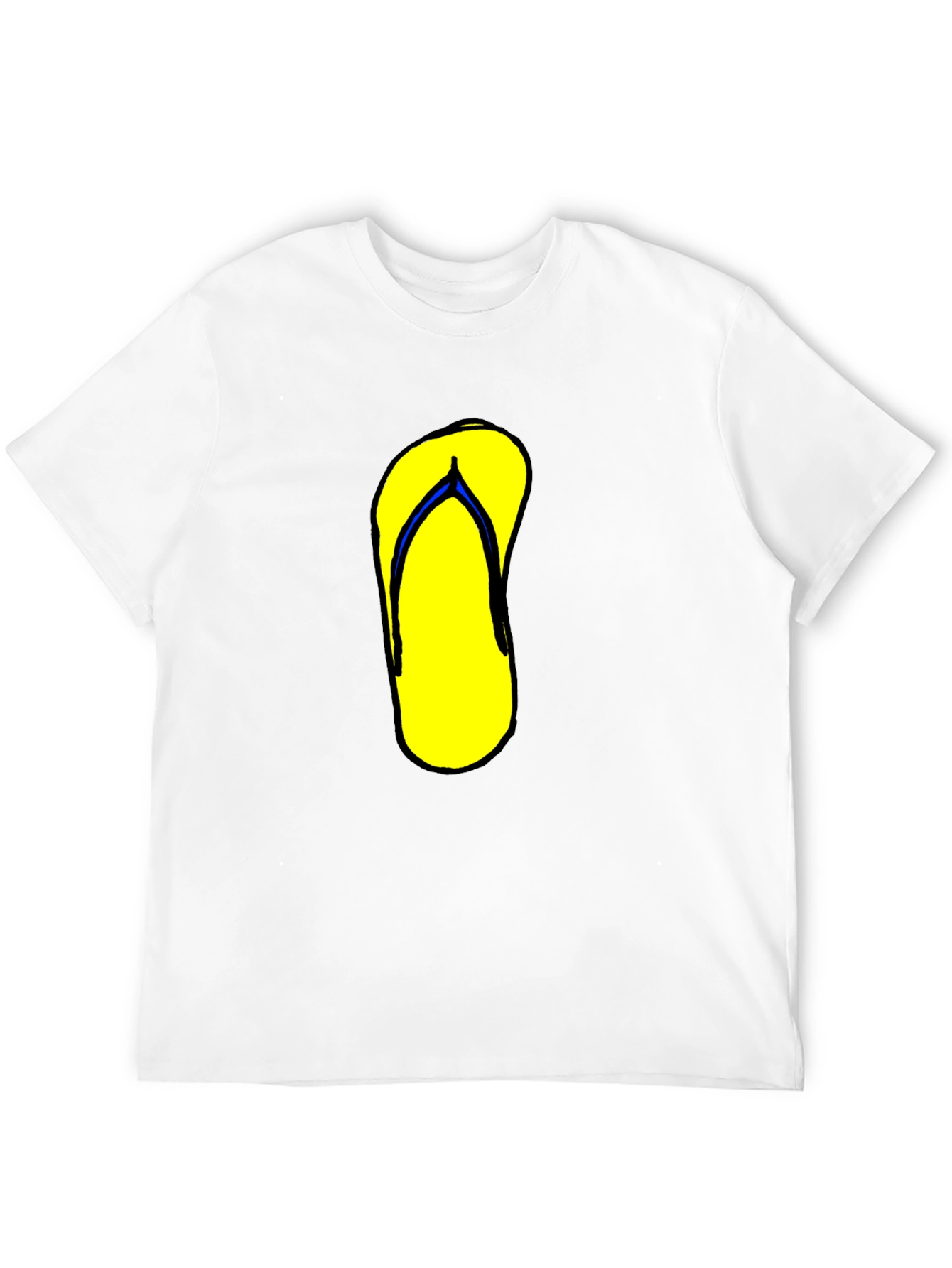 Flip Flop Graphic Tee - Black
