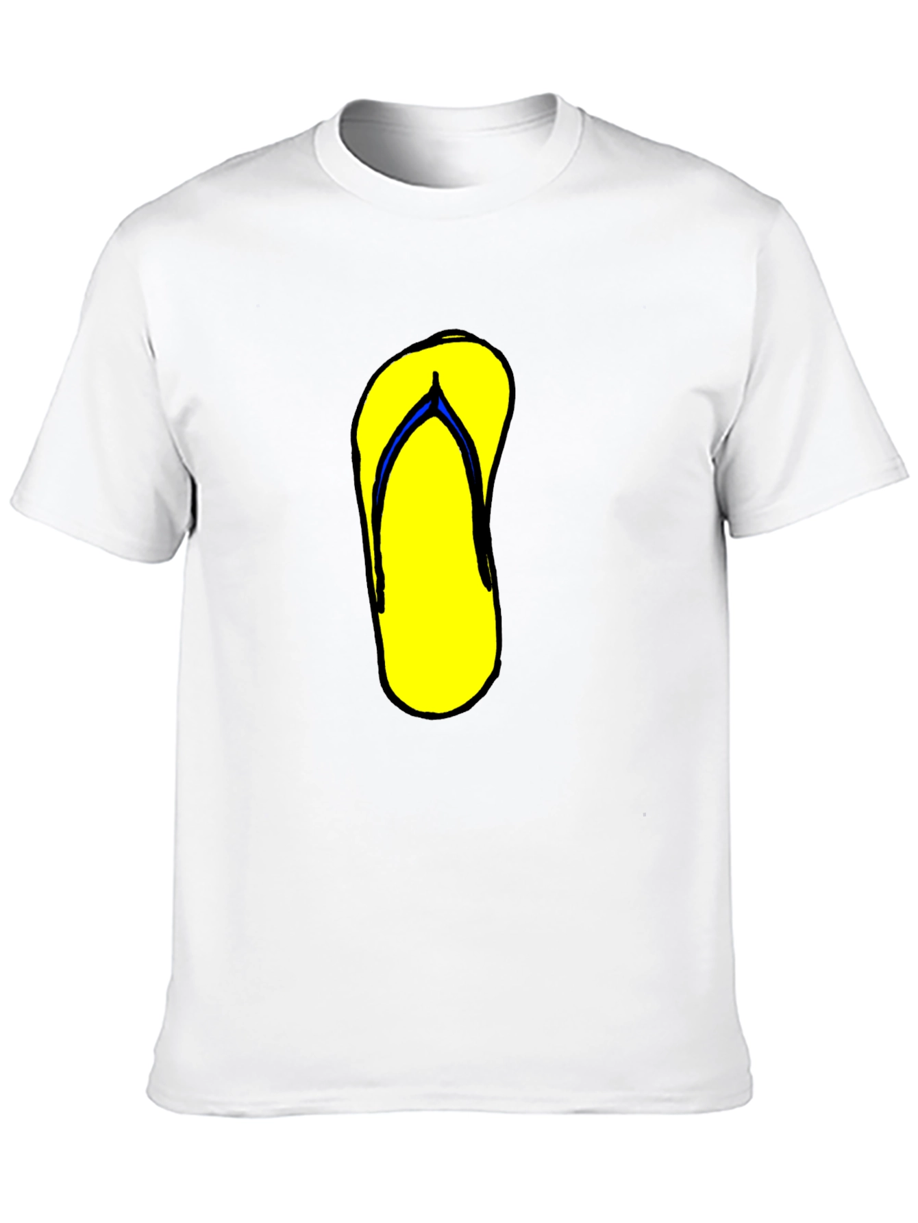 Flip Flop Graphic Tee - Black