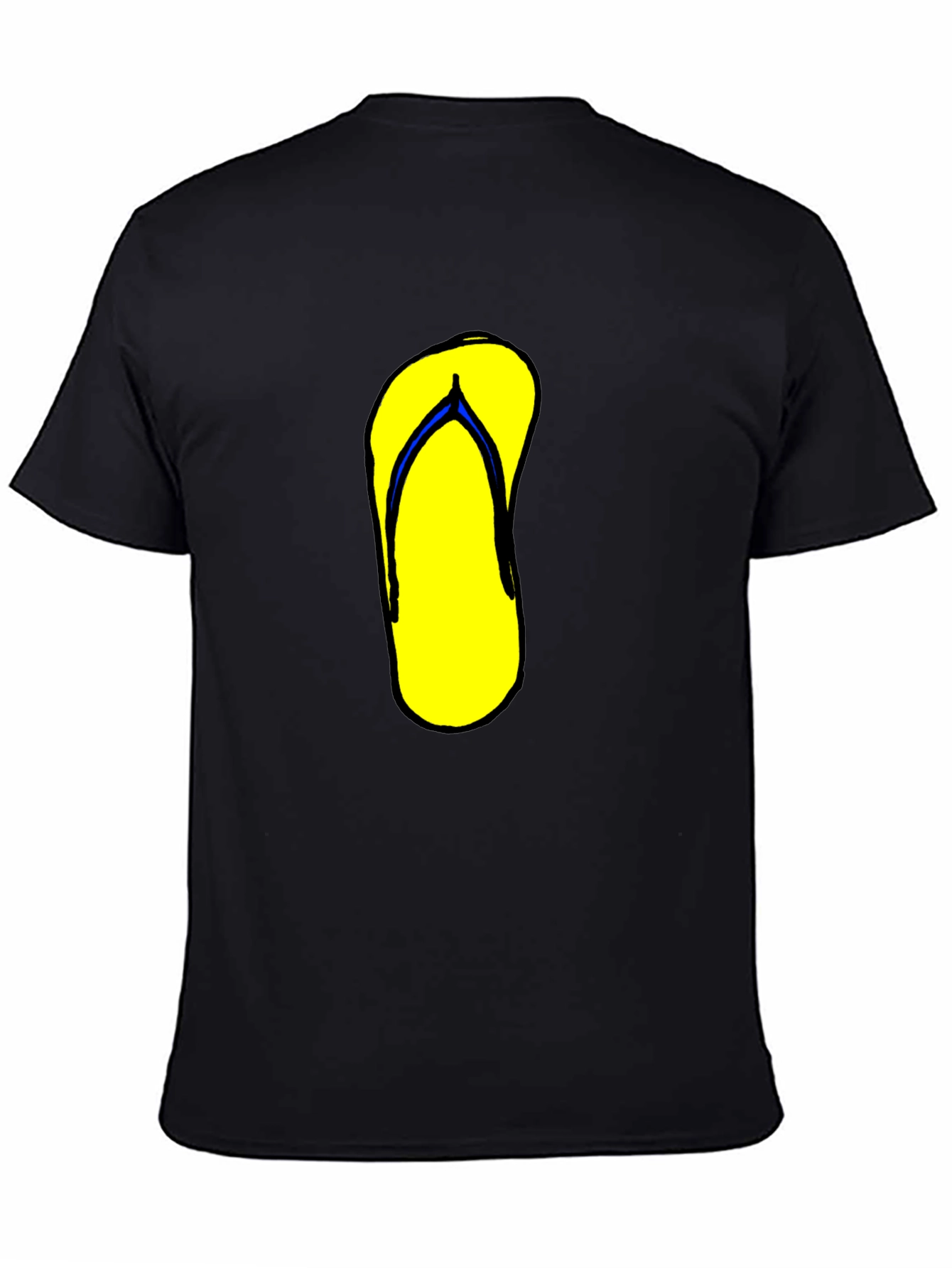 Flip Flop Graphic Tee - Black