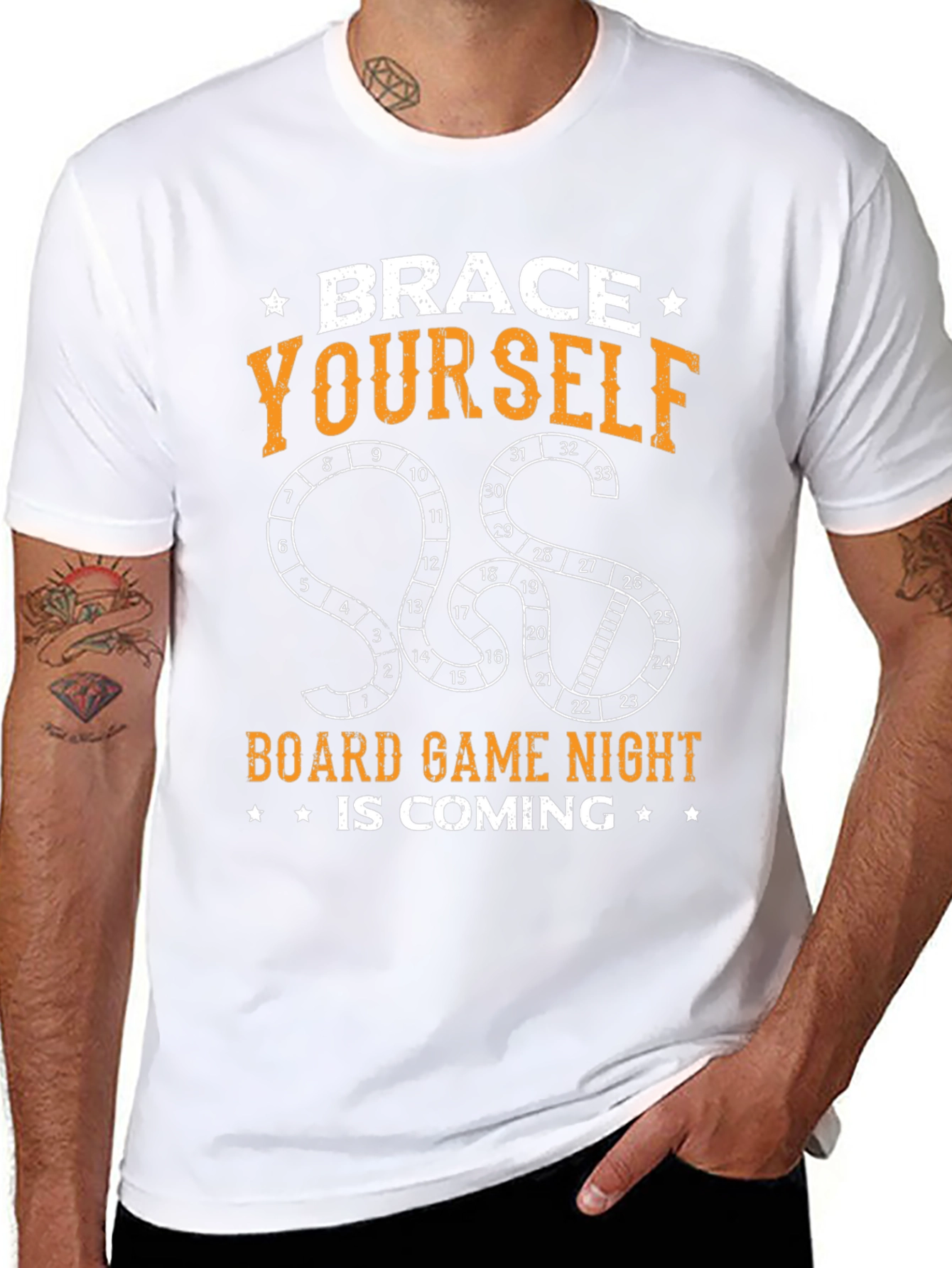 Brace Yourself Board Game Night T-Shirt