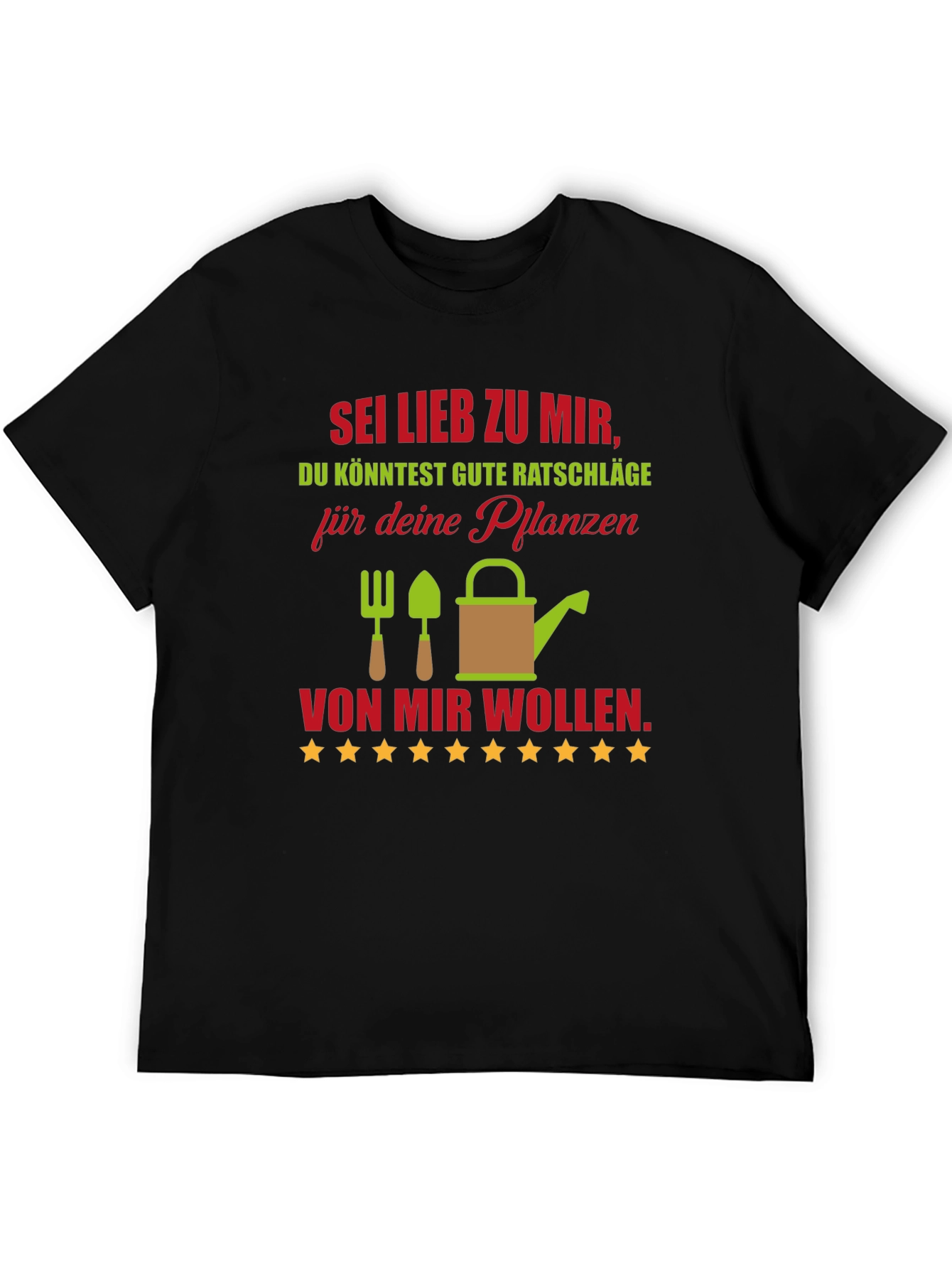 Gardeners Wisdom T-Shirt - Plant Care Advice