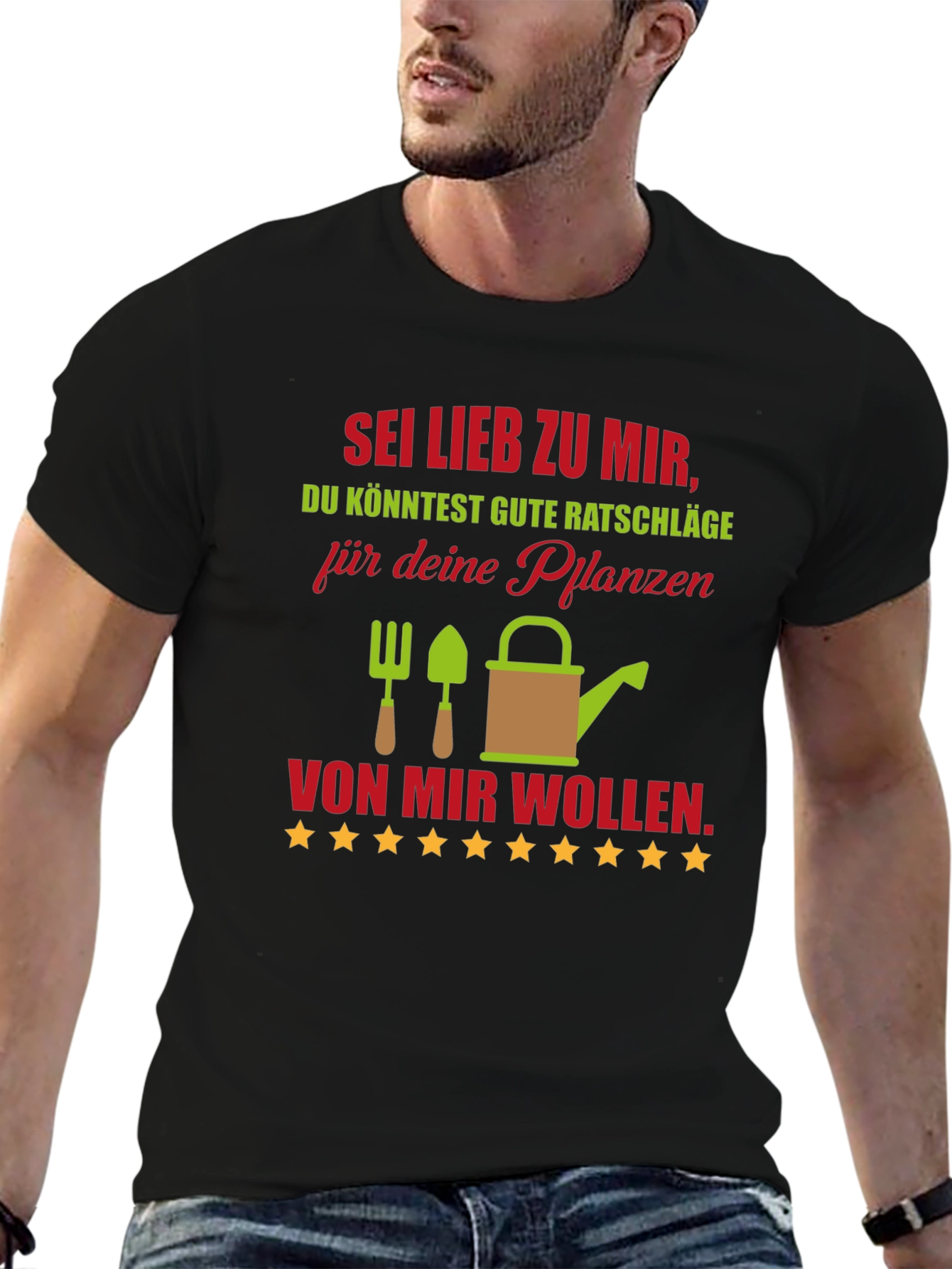 Gardeners Wisdom T-Shirt - Plant Care Advice