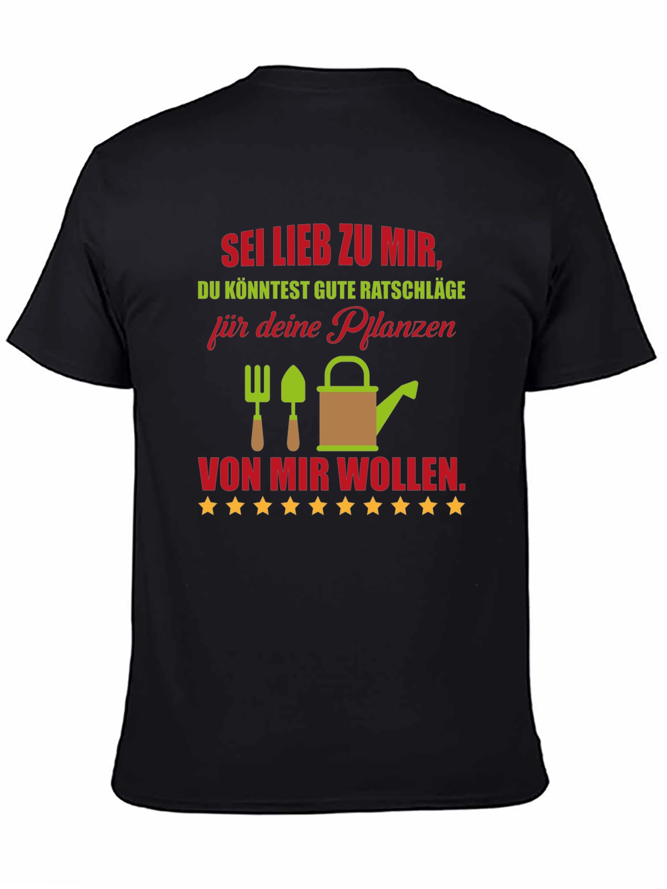 Gardeners Wisdom T-Shirt - Plant Care Advice