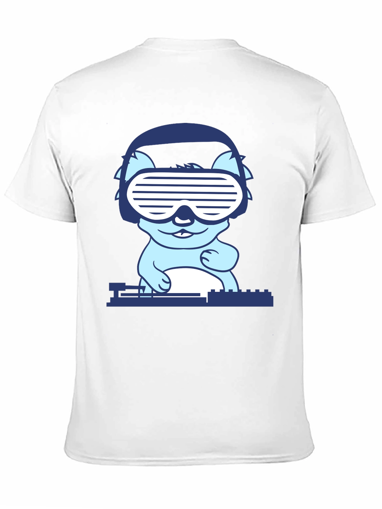 DJ Cat T-Shirt - Cool Party Animal Tee
