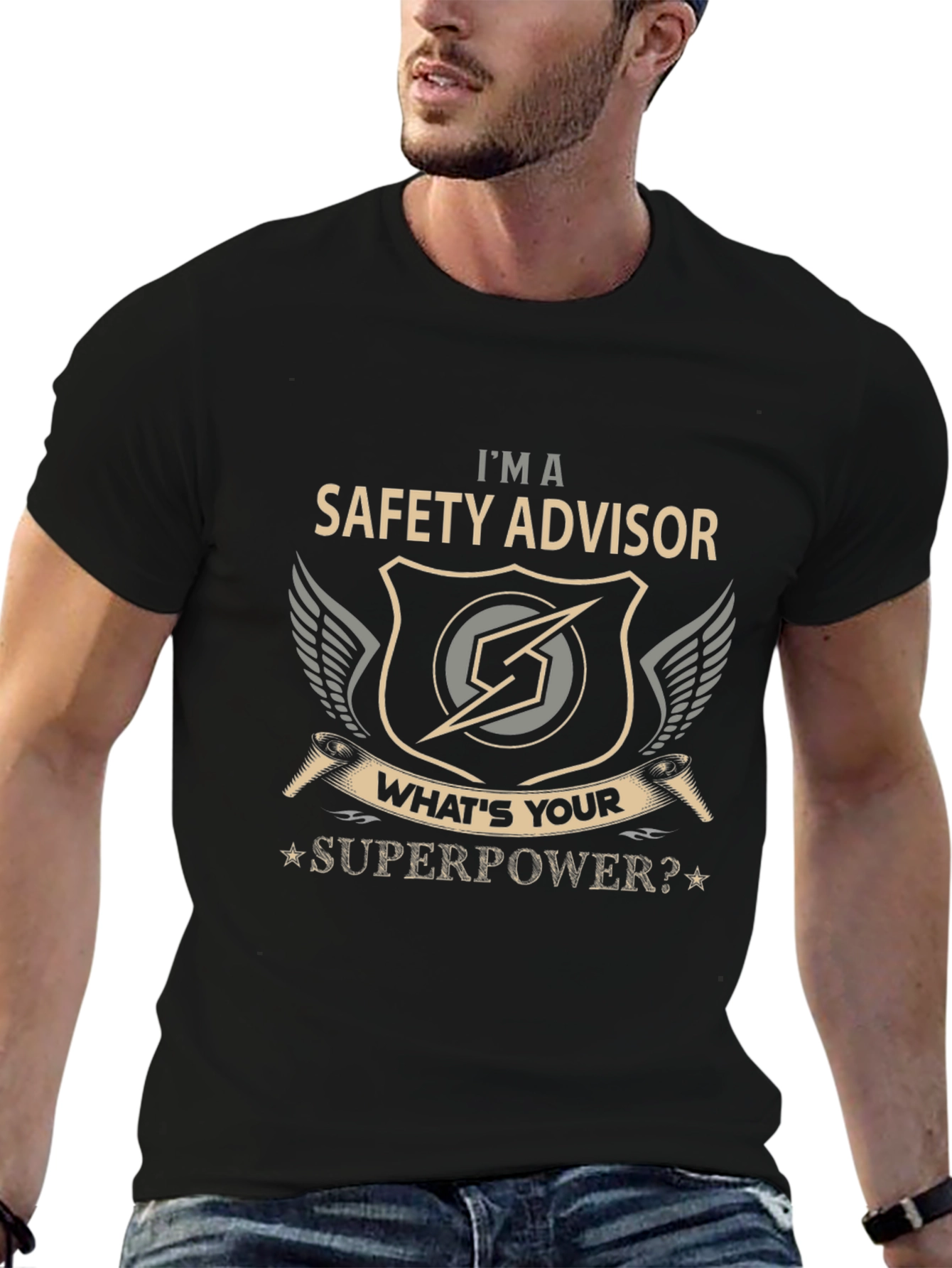 Safety Advisor Superpower Graphic T-Shirt