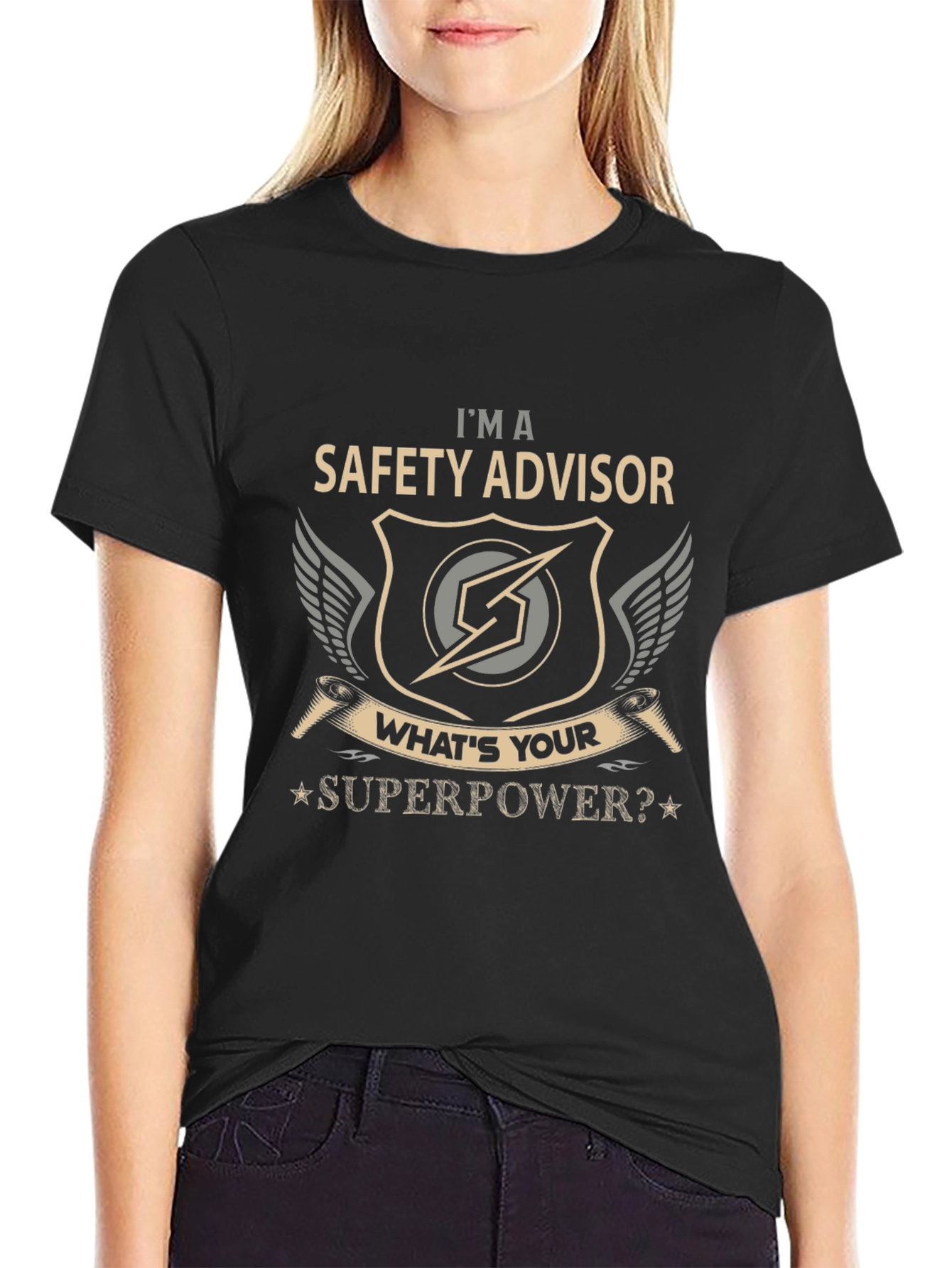 Safety Advisor Superpower Graphic T-Shirt