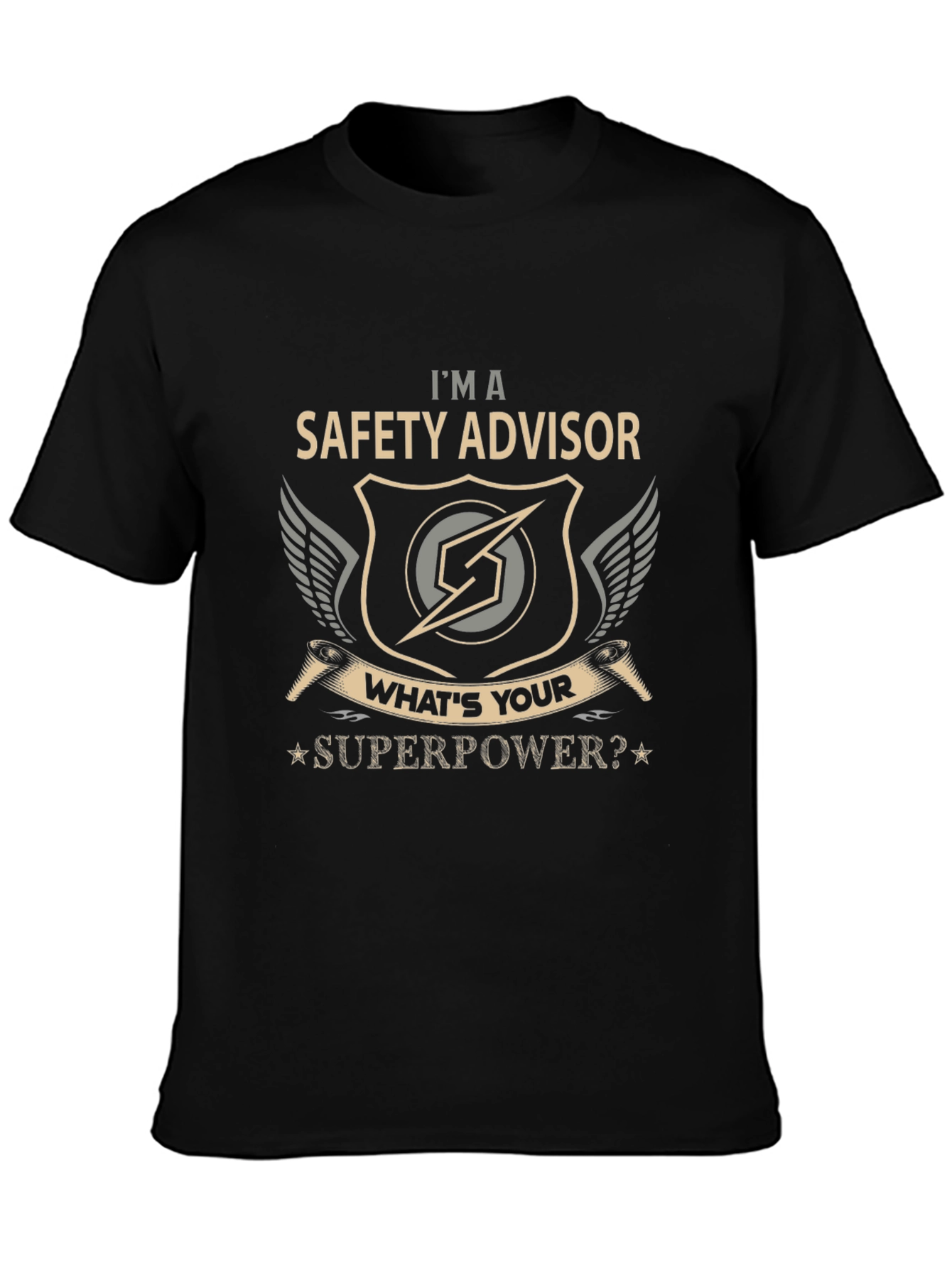 Safety Advisor Superpower Graphic T-Shirt