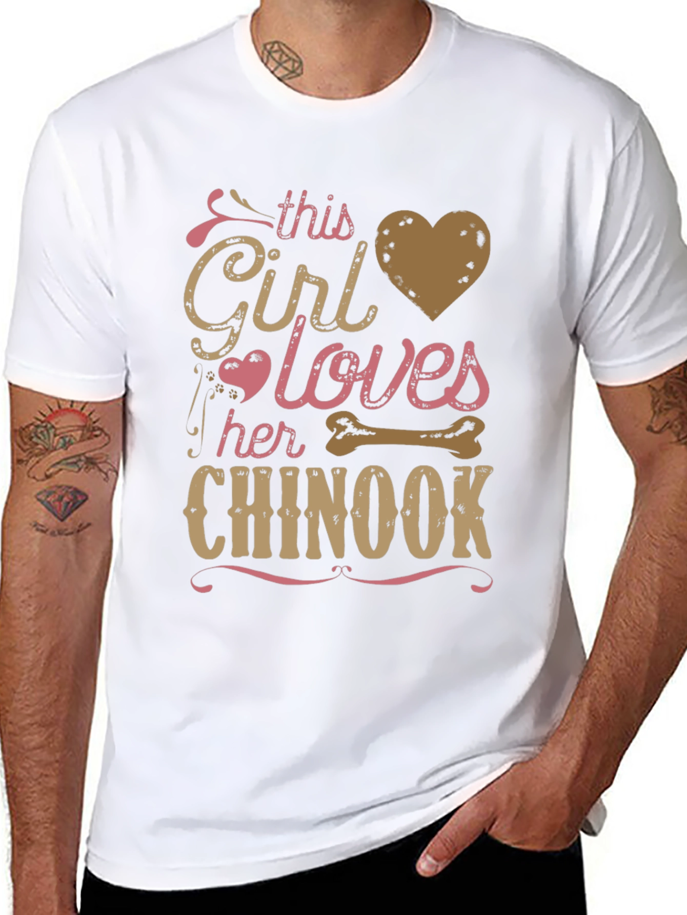 Chinook Dog Lover T-Shirt