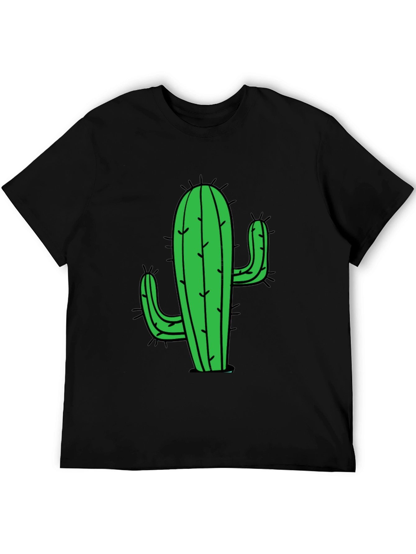 Cactus Graphic Tee - Stylish Desert Plant Shirt