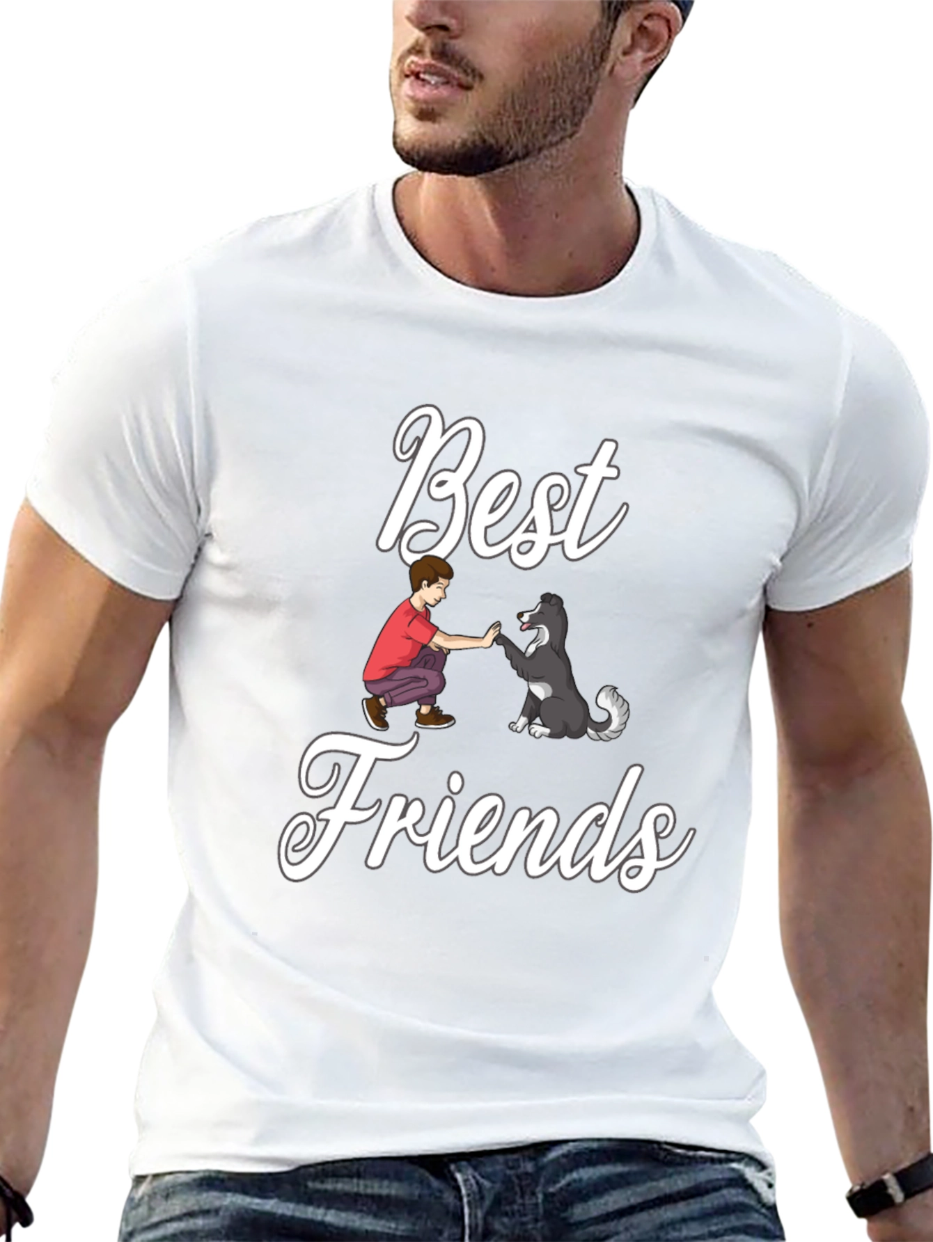 Best Friends Dog T-Shirt